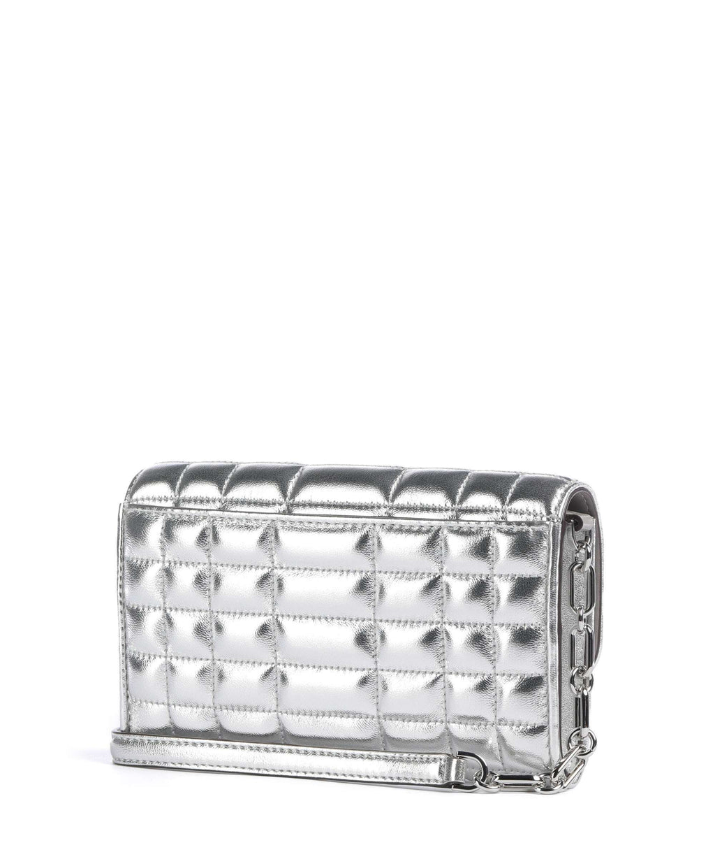 Michael Kors Tribeca Crossbody bag silver