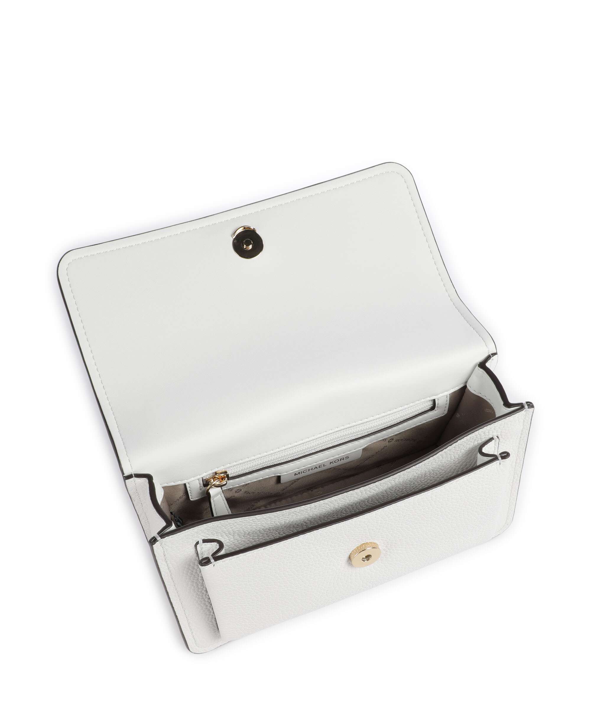 Michael Kors Claire Large Shoulder bag optic white