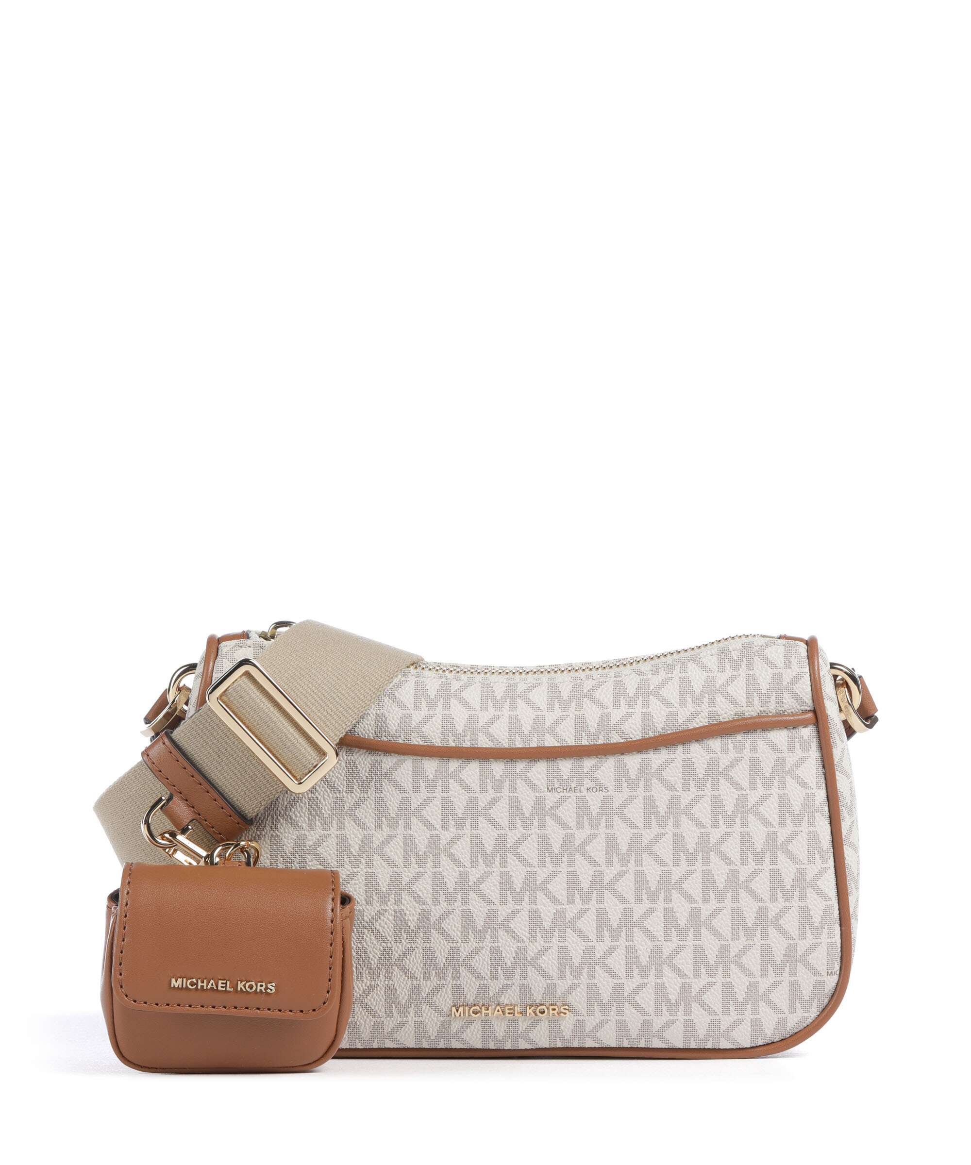 Michael Kors Jet Set Crossbody bag vanilla/acorn