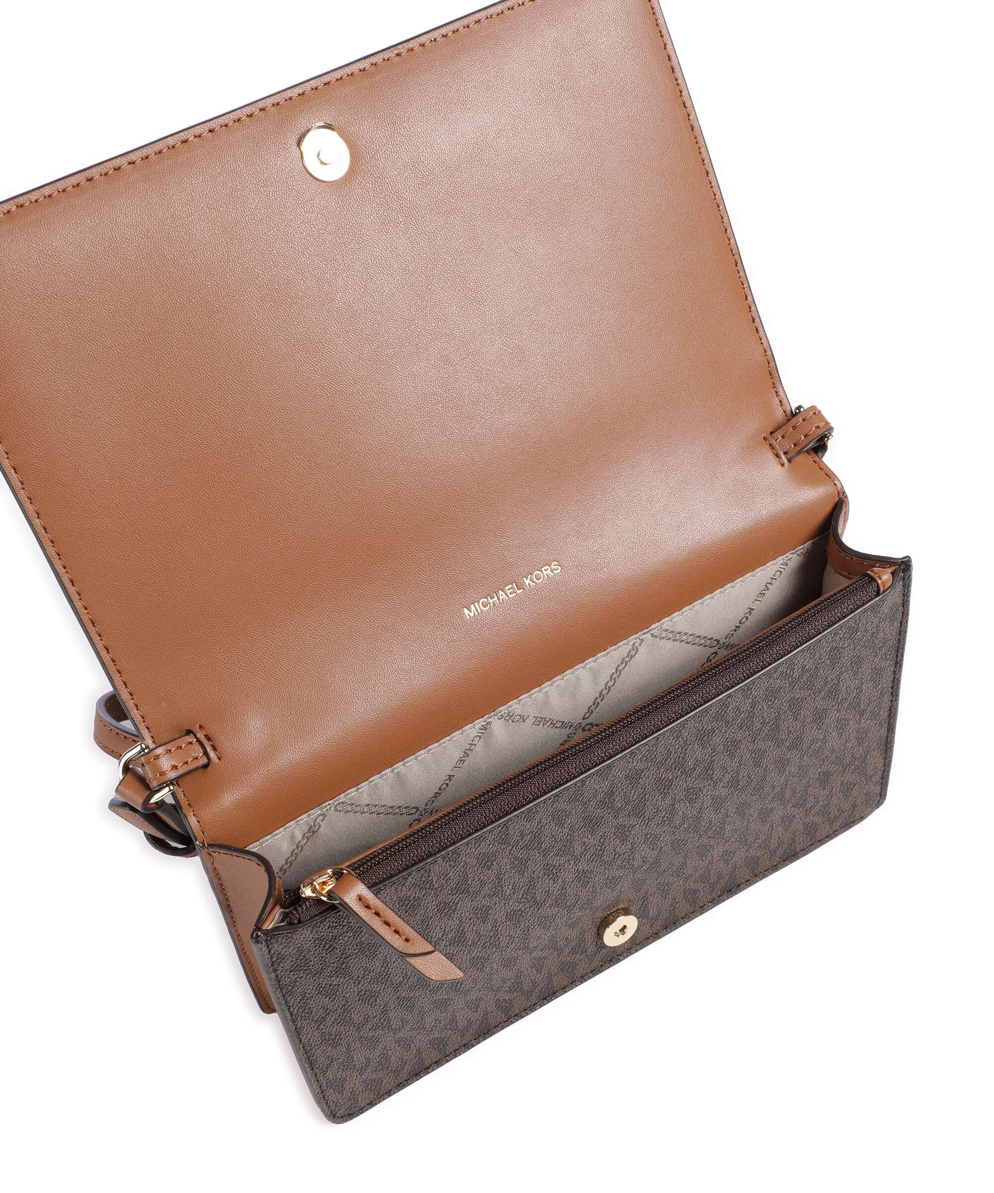 Michael Kors Jet Set Crossbody bag brown/acorn