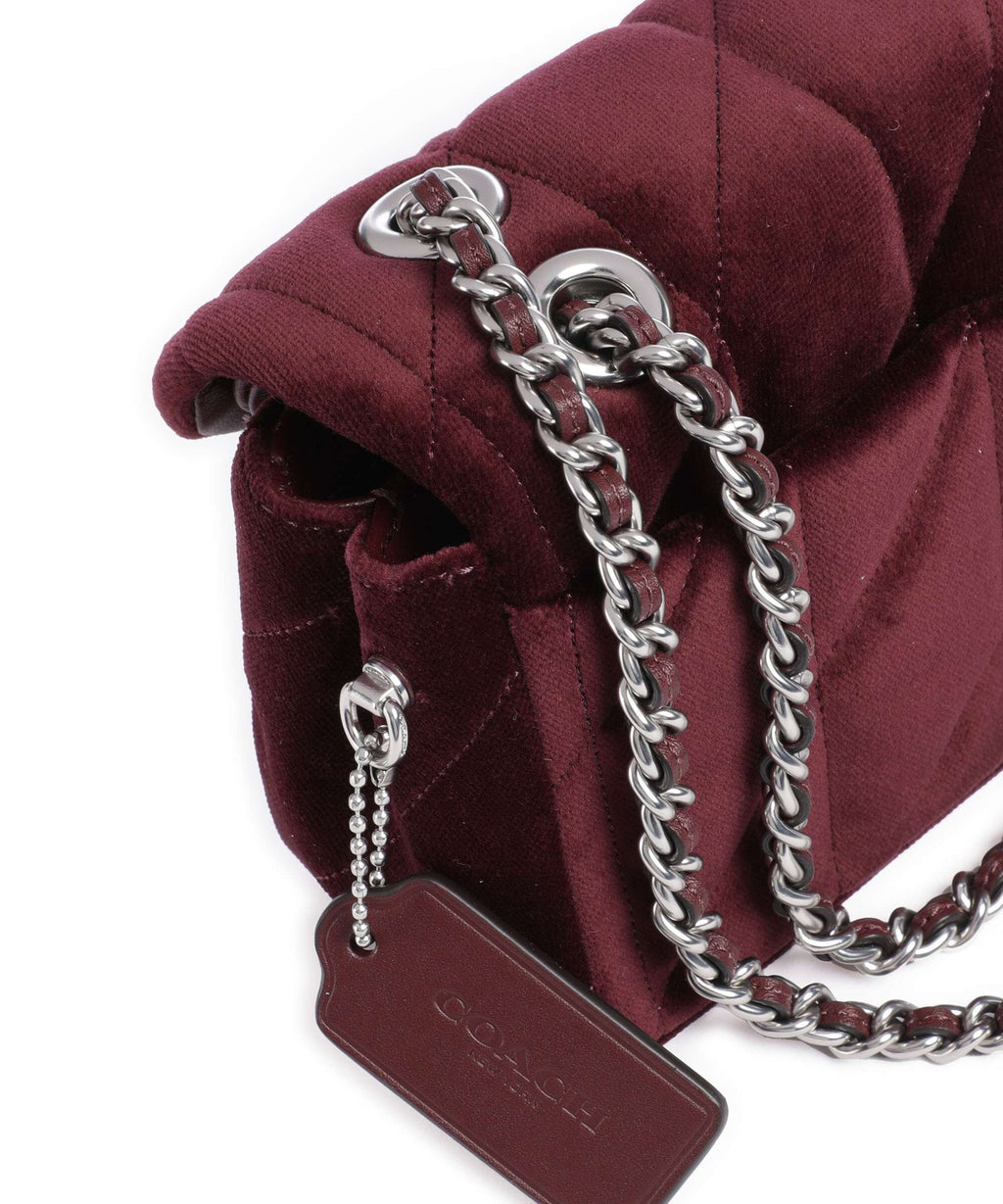 Coach Tabby Quilted 20 Shoulder bag merlot