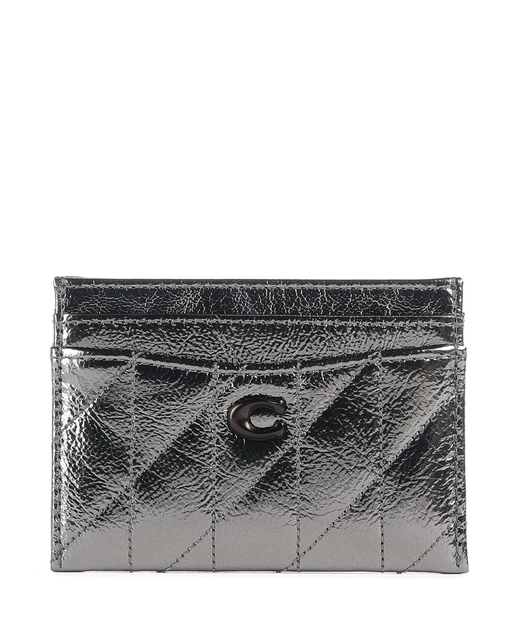 Coach Credit card holder anthracite