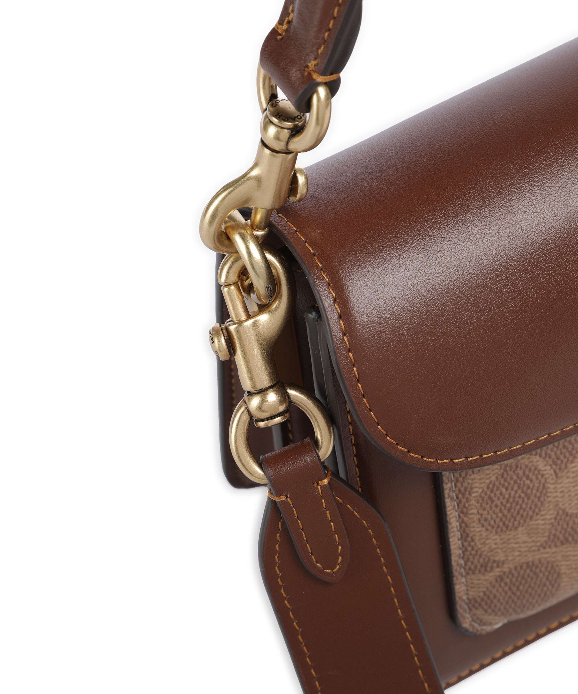 Coach Tabby 26 Shoulder bag tan brown