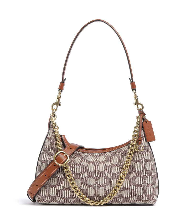 Coach Juliet Signature Jacquard 25 Shoulder bag cocoa/burnished amber