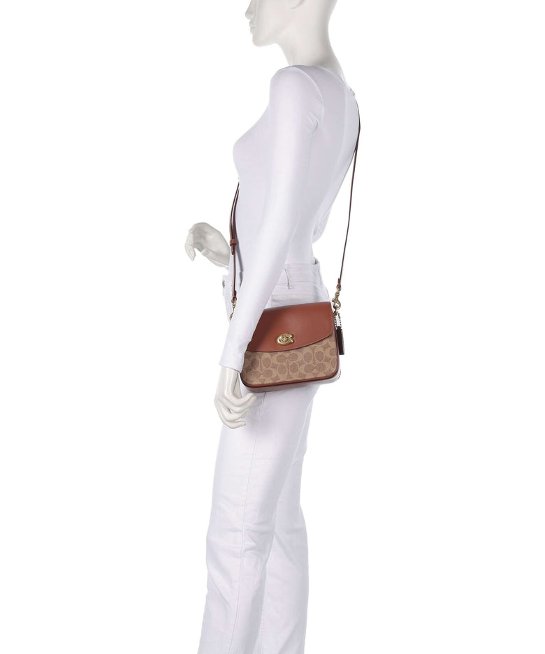 Coach Cassie 19 Crossbody bag tan caramel