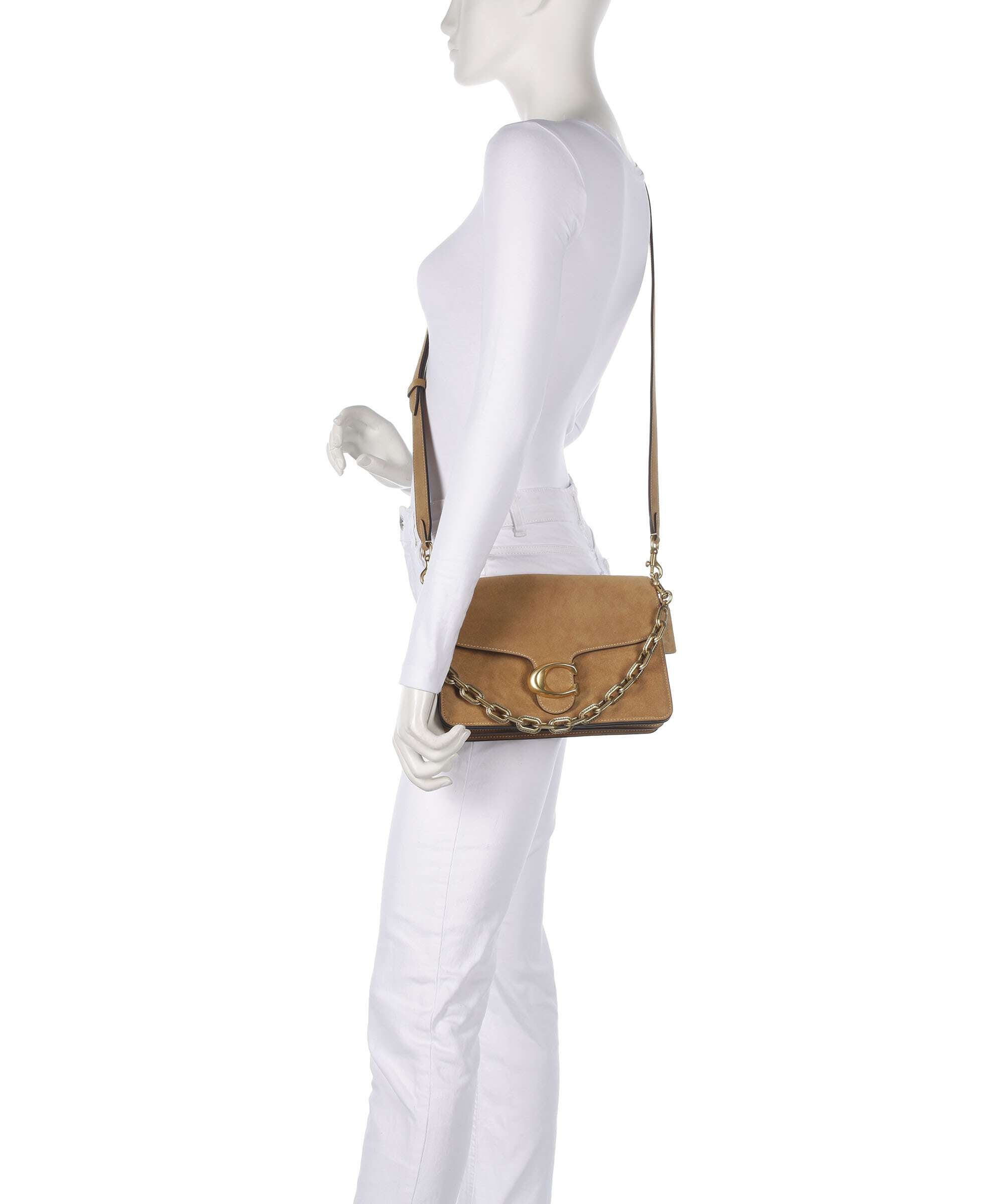 Coach Tabby Chain Shoulder bag sand