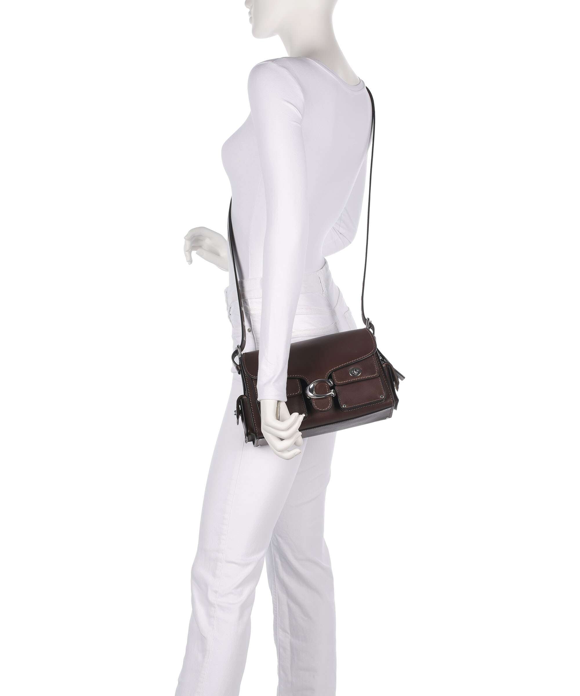 Coach Tabby Cargo Shoulder bag maple