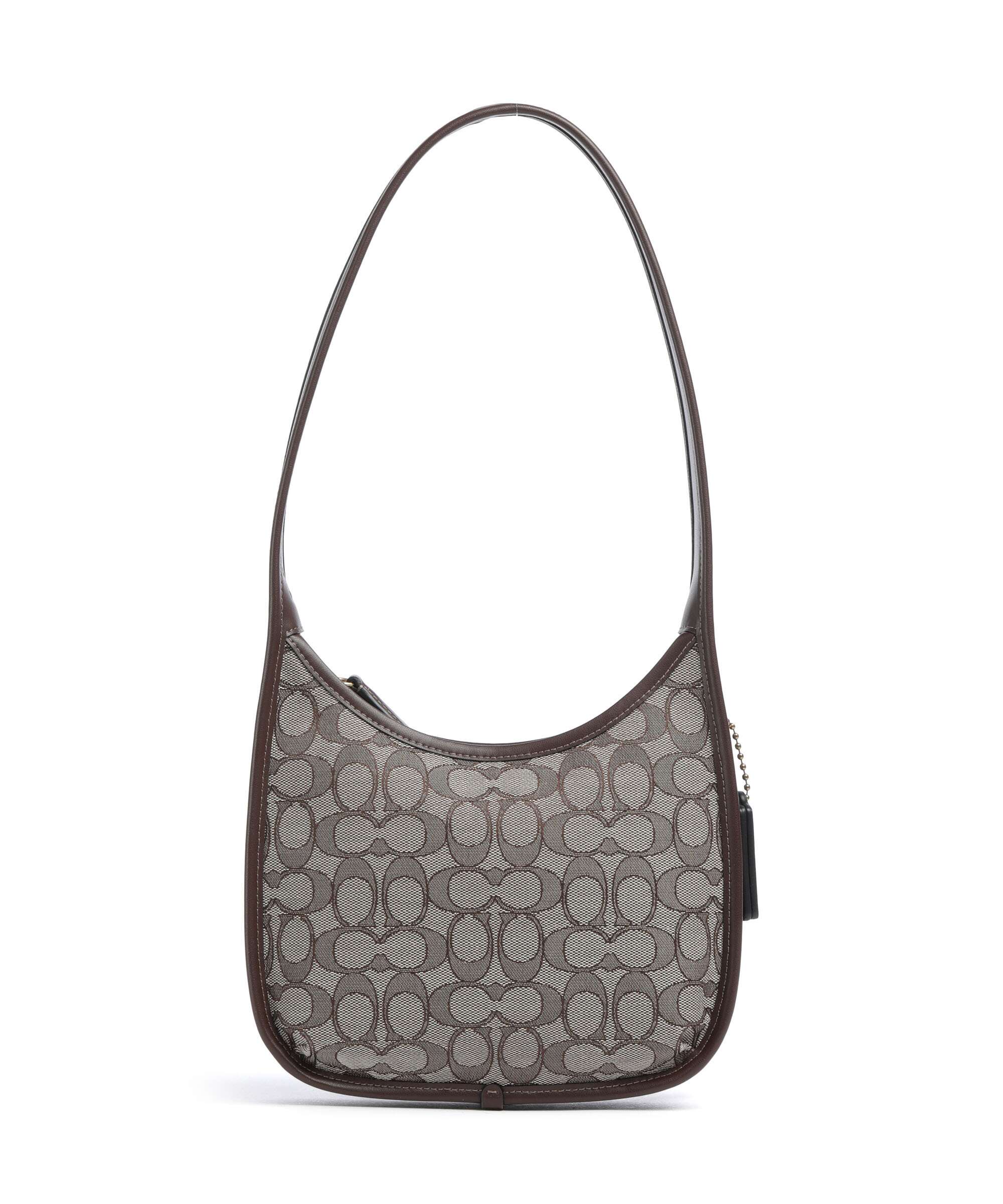 Coach The Coach Originals Curve Signature Jacquard Shoulder bag oak maple