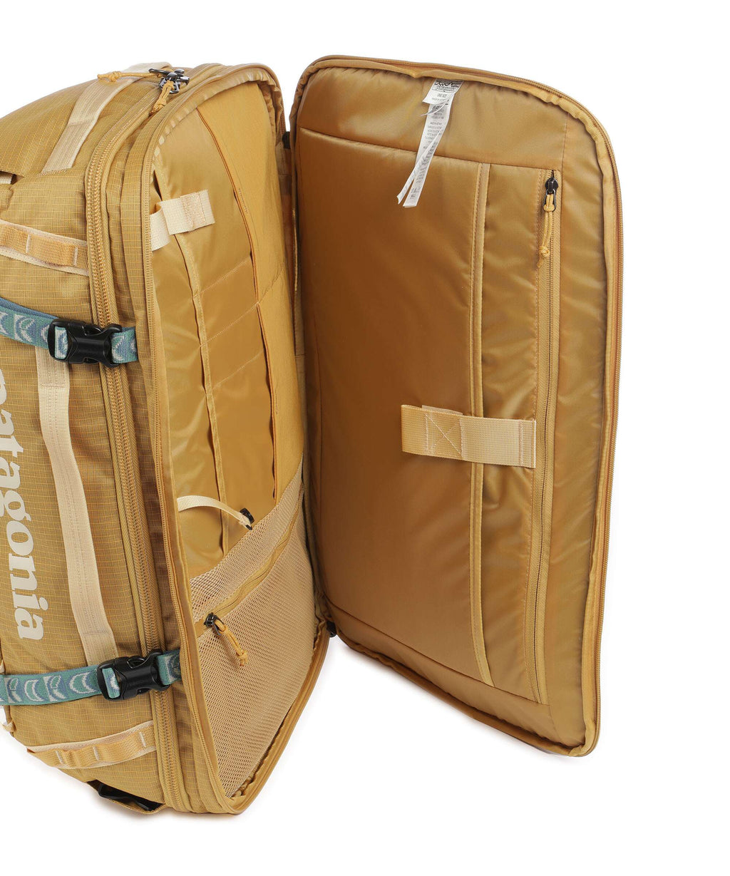 Patagonia Black Hole MLC Travel backpack pufferfish gold