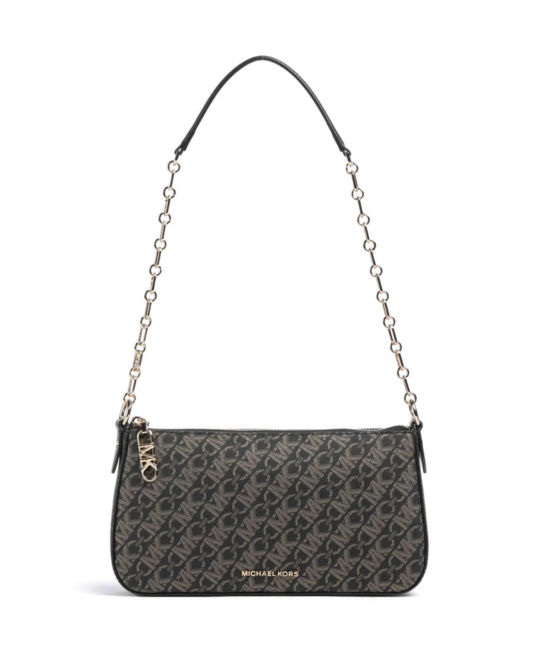 Michael Kors Empire Shoulder bag black/pale gold