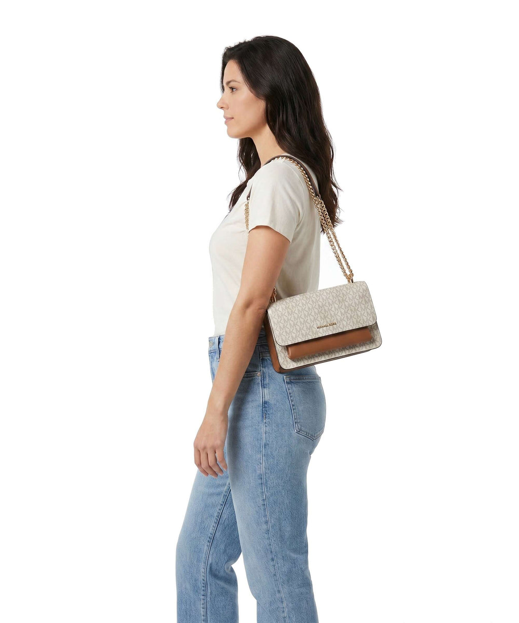 Michael Kors Claire Shoulder bag vanilla/acrn