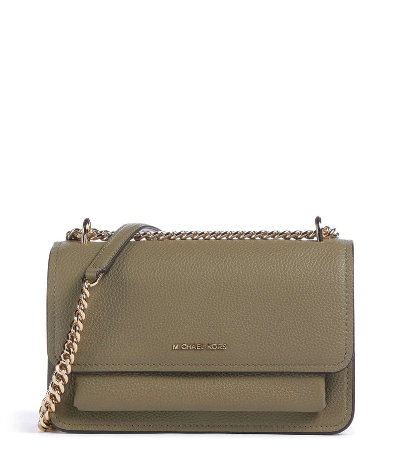 Michael Kors Claire Large Shoulder bag safari green