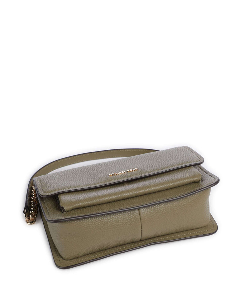 Michael Kors Claire Large Shoulder bag safari green