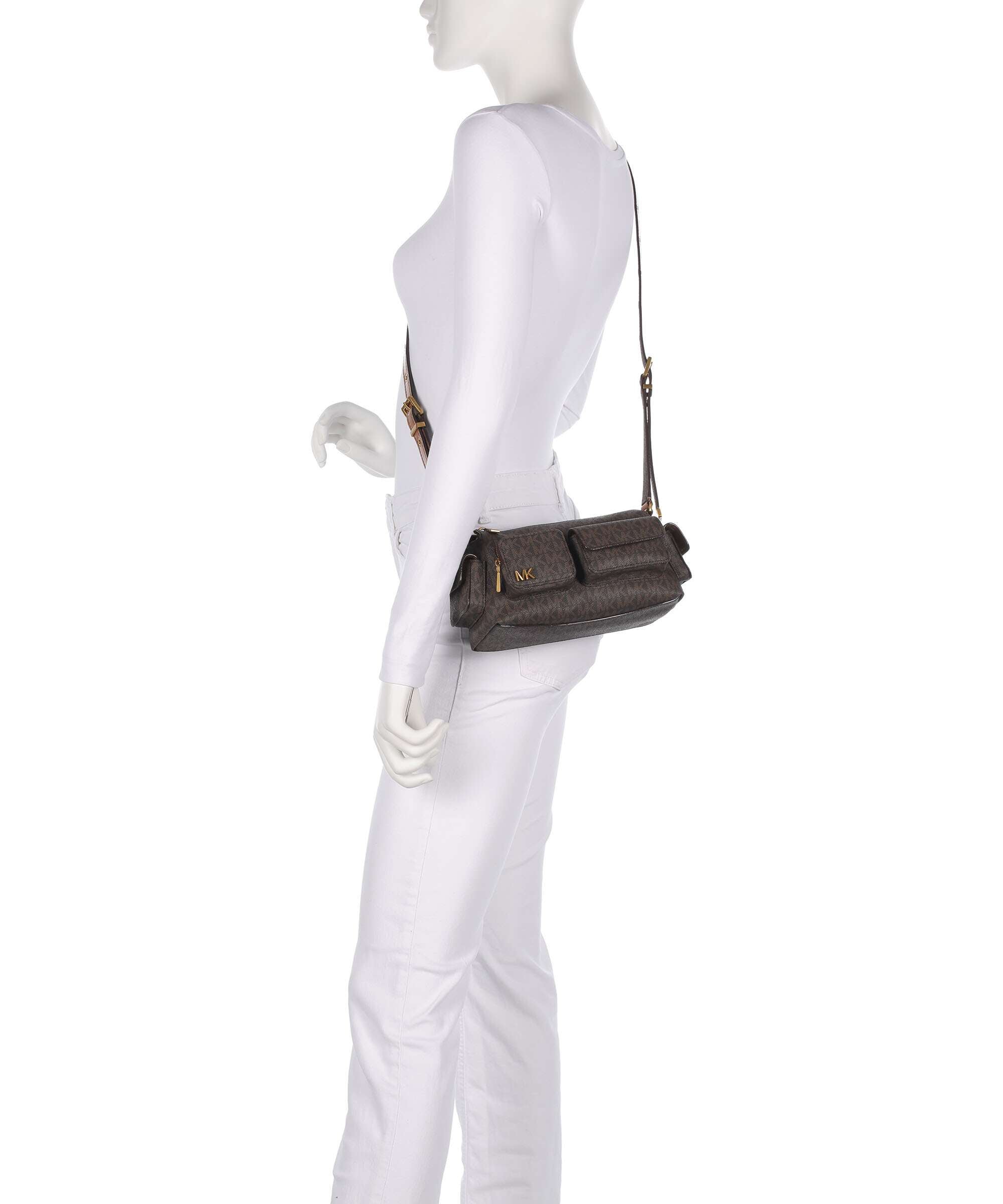 Michael Kors Dakota Small Crossbody bag brown/acorn