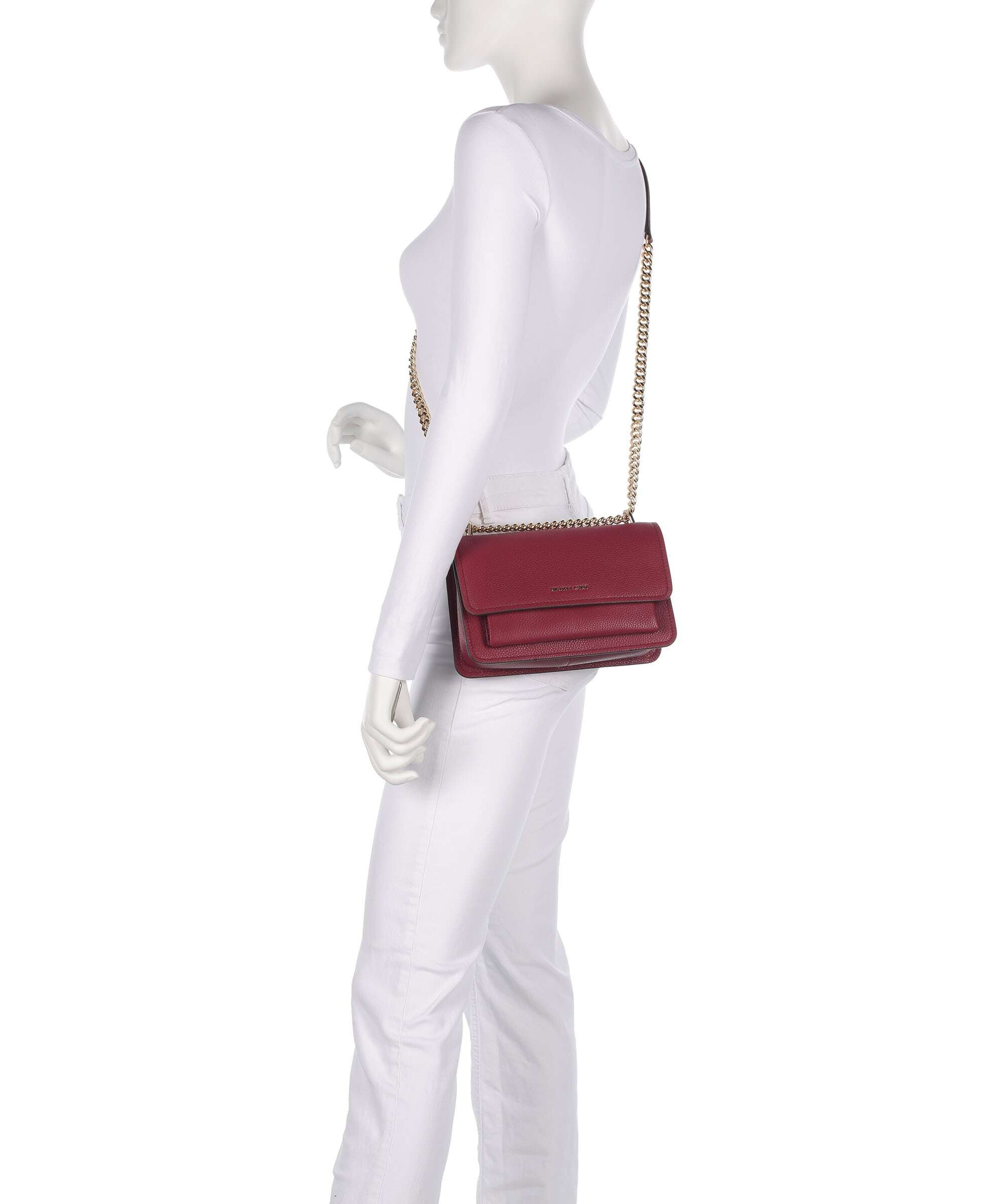 Michael Kors Claire Large Shoulder bag mulberry
