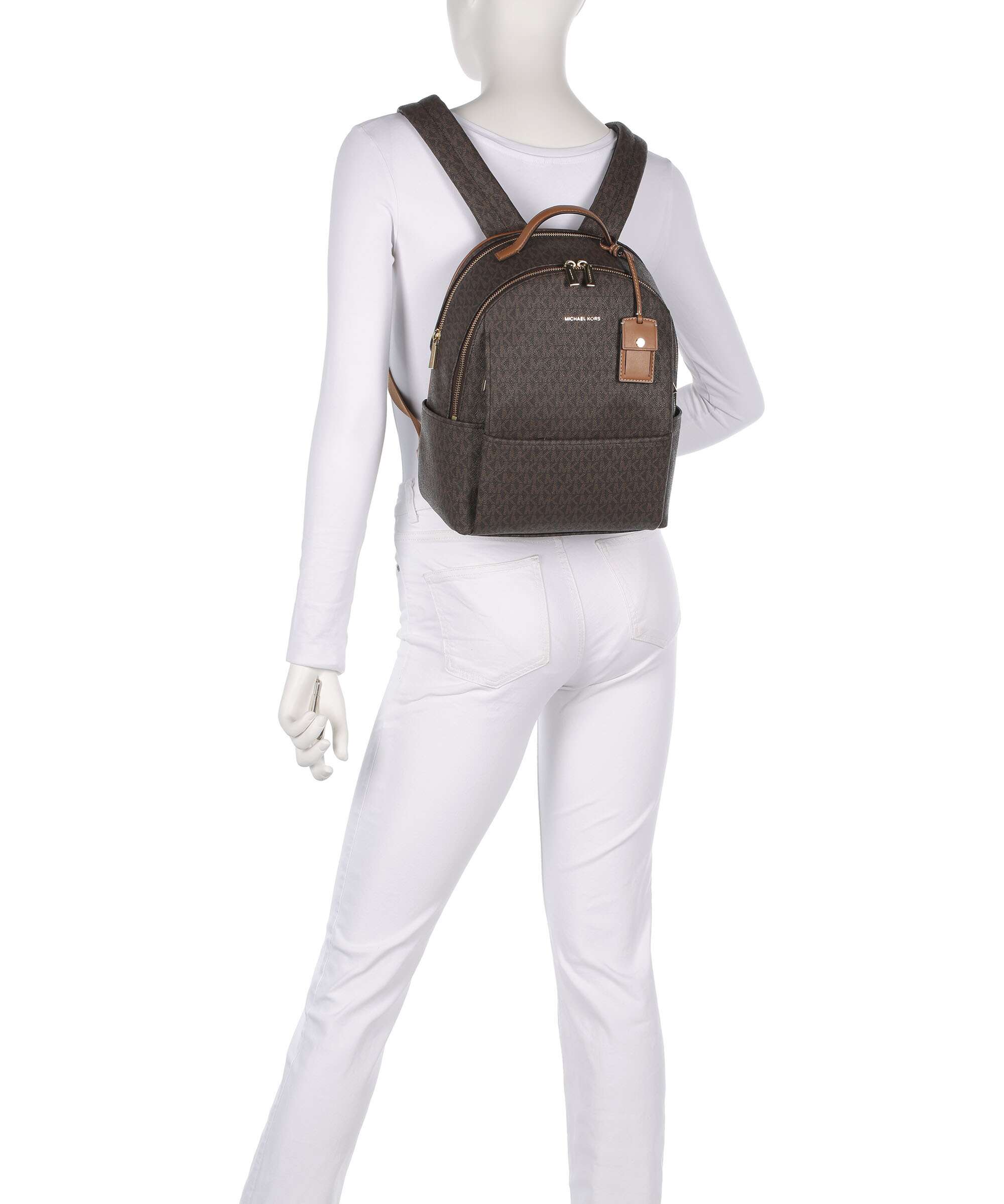 Michael Kors Sable Medium Backpack brown/acorn