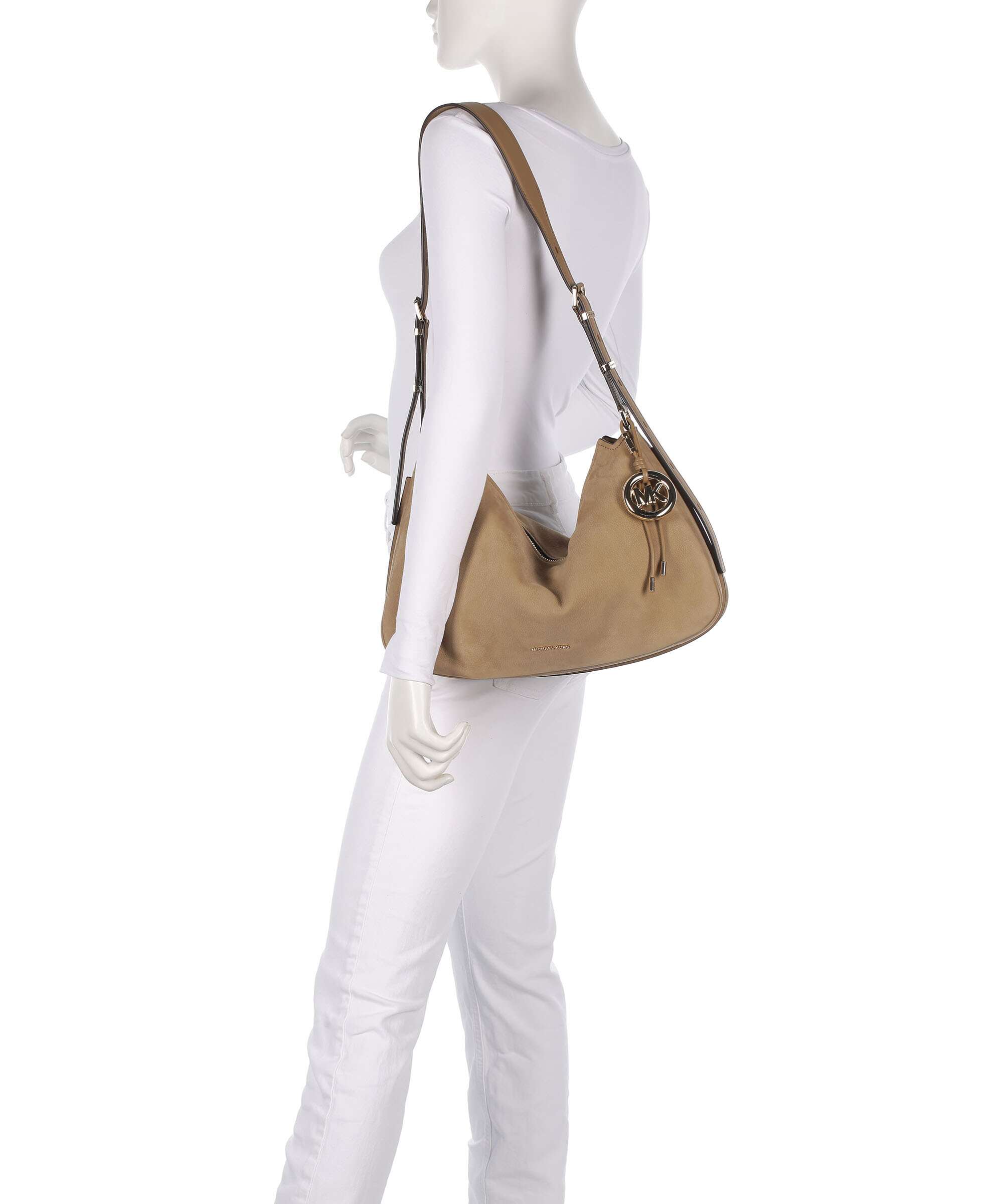 Michael Kors Nolita Medium Hobo bag husk