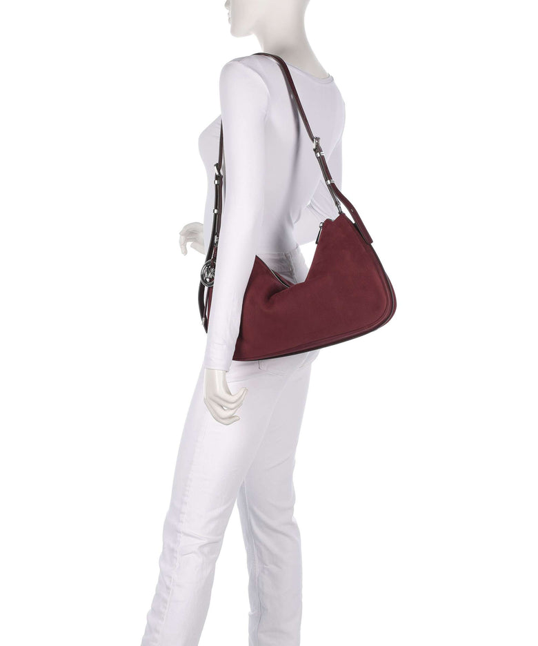 Michael Kors Nolita Medium Hobo bag oxblood