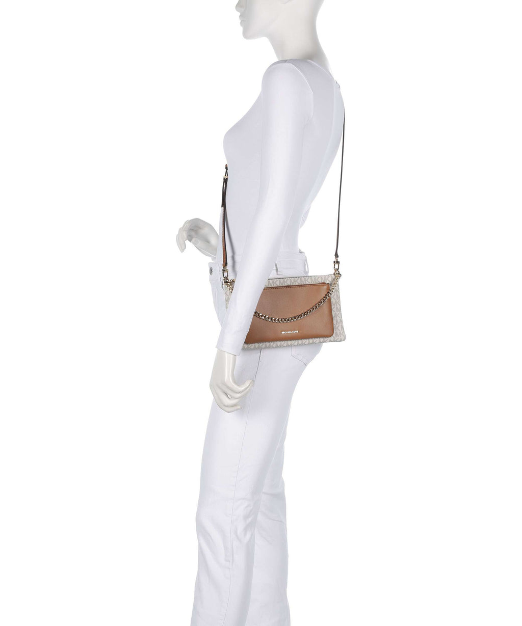 Michael Kors Jet Set Crossbody bag vanilla/acorn