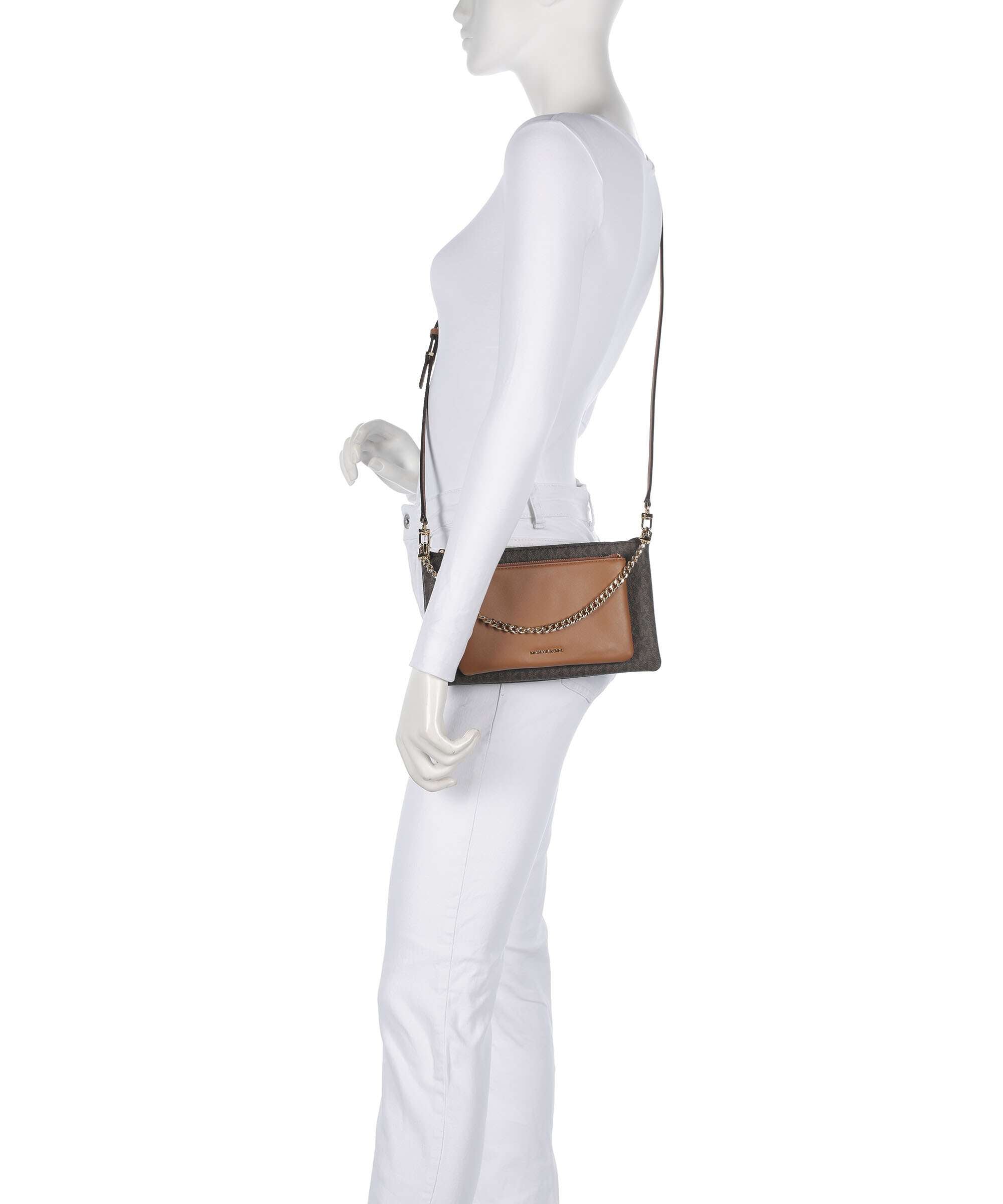 Michael Kors Jet Set Crossbody bag brown/acorn