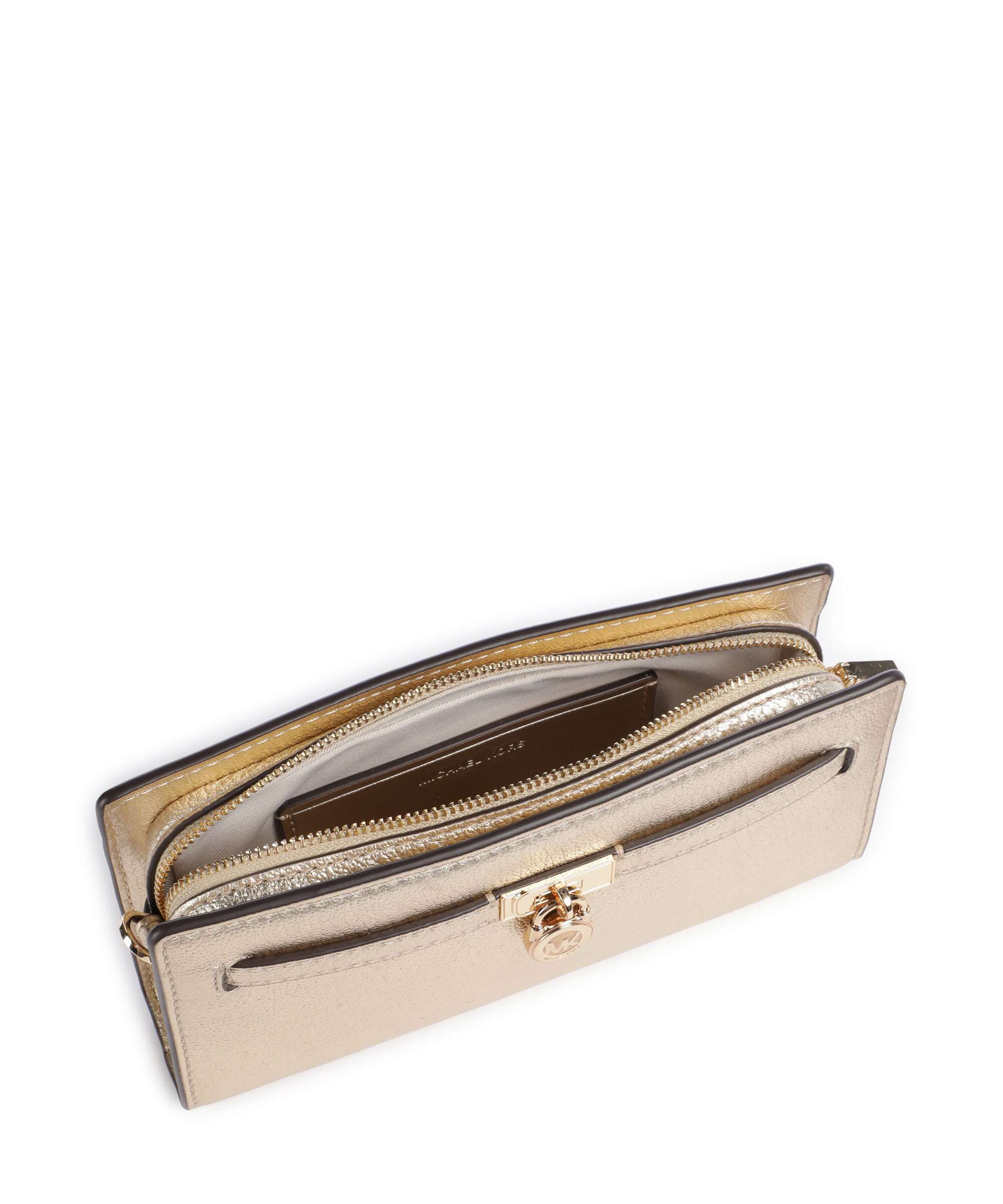 Michael Kors Hamilton Moderne XS Crossbody bag pale gold
