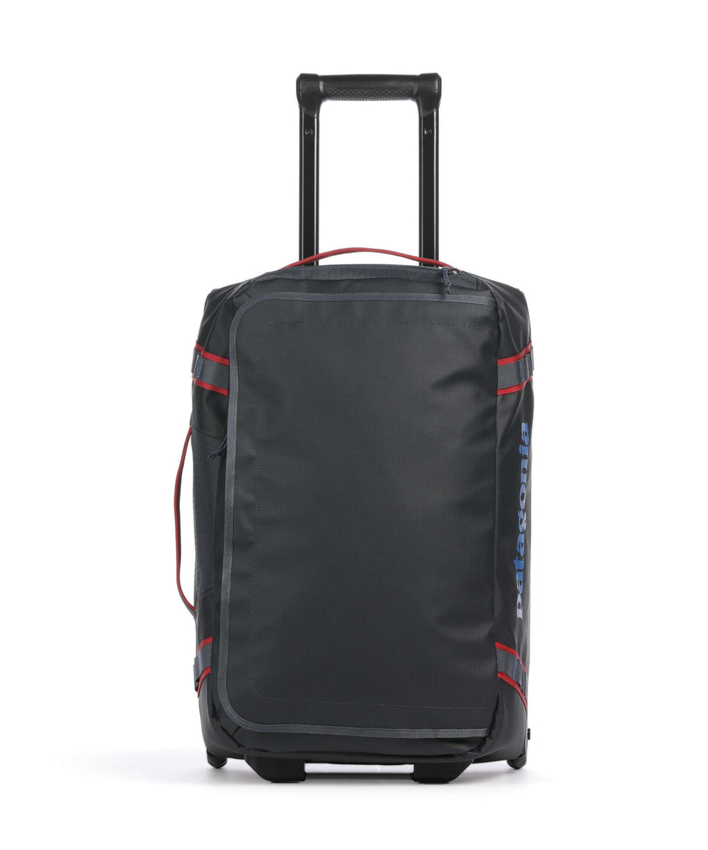 Patagonia Black Hole 40 Travel bag with wheels smolder blue w/amanita red