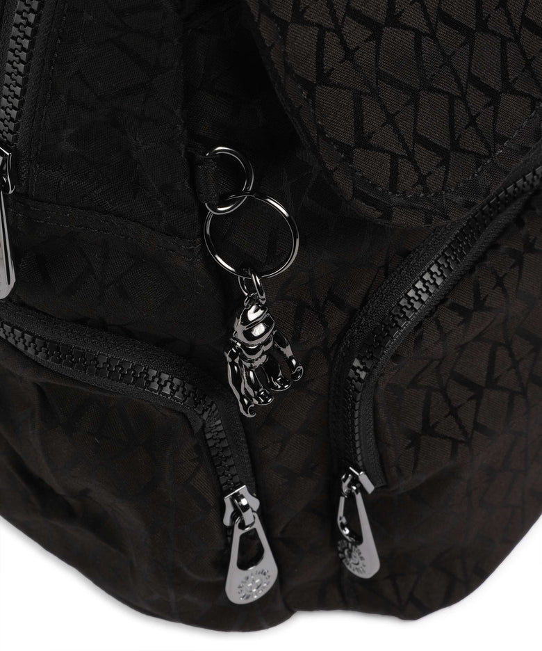 Kipling Elevated City Zip S Backpack black sign
