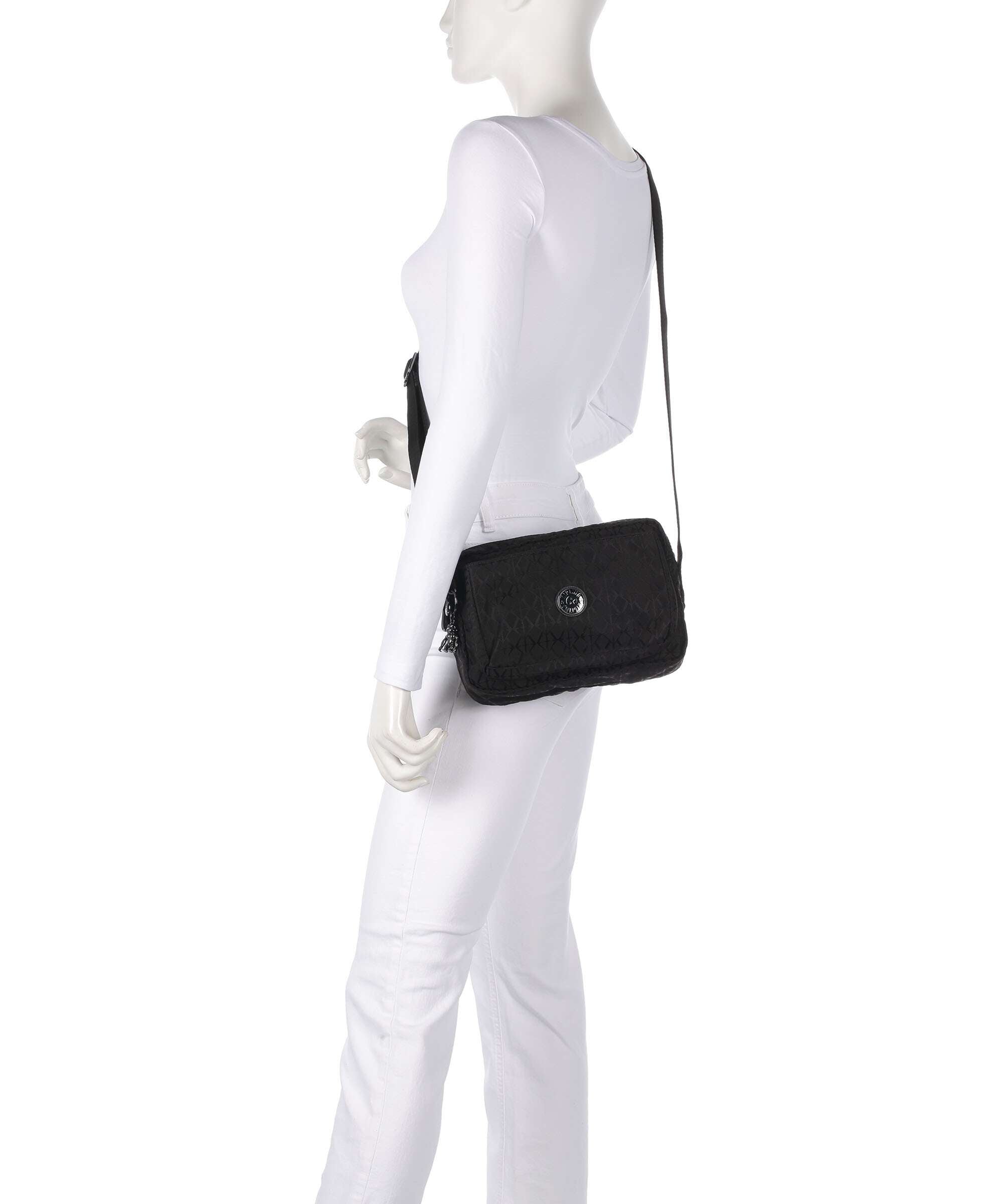 Kipling Elevated Abanu M Crossbody bag black sign