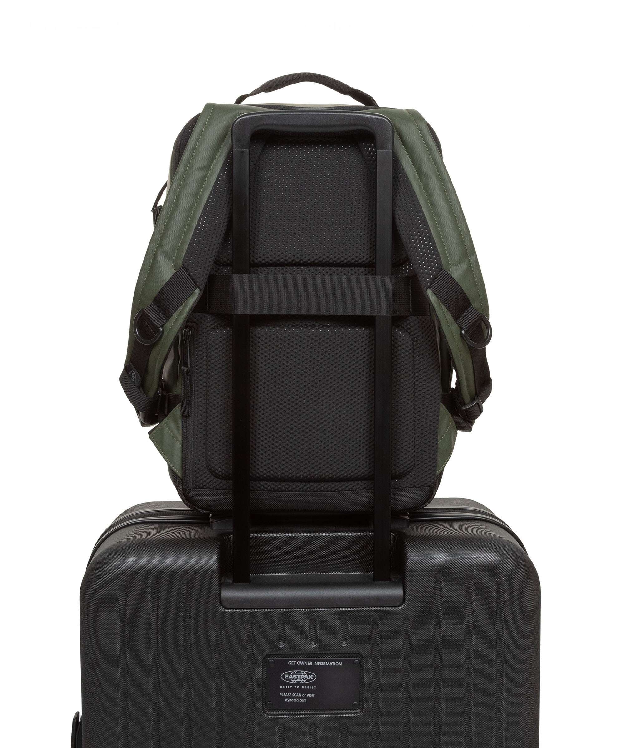 Eastpak CNNCT Tecum Cabin Travel backpack top khaki