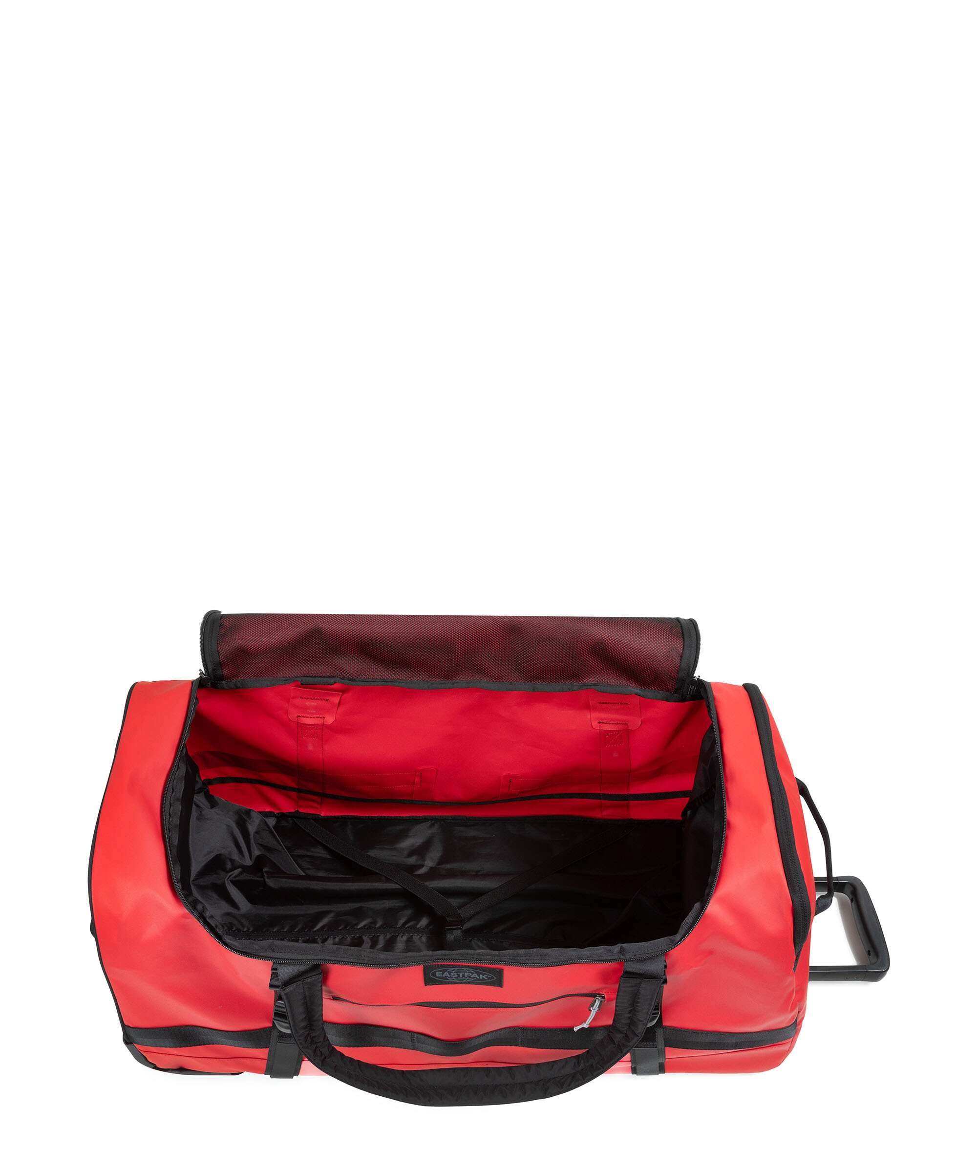 Eastpak Tarp Duffel Pack L Travel bag with wheels tarp red