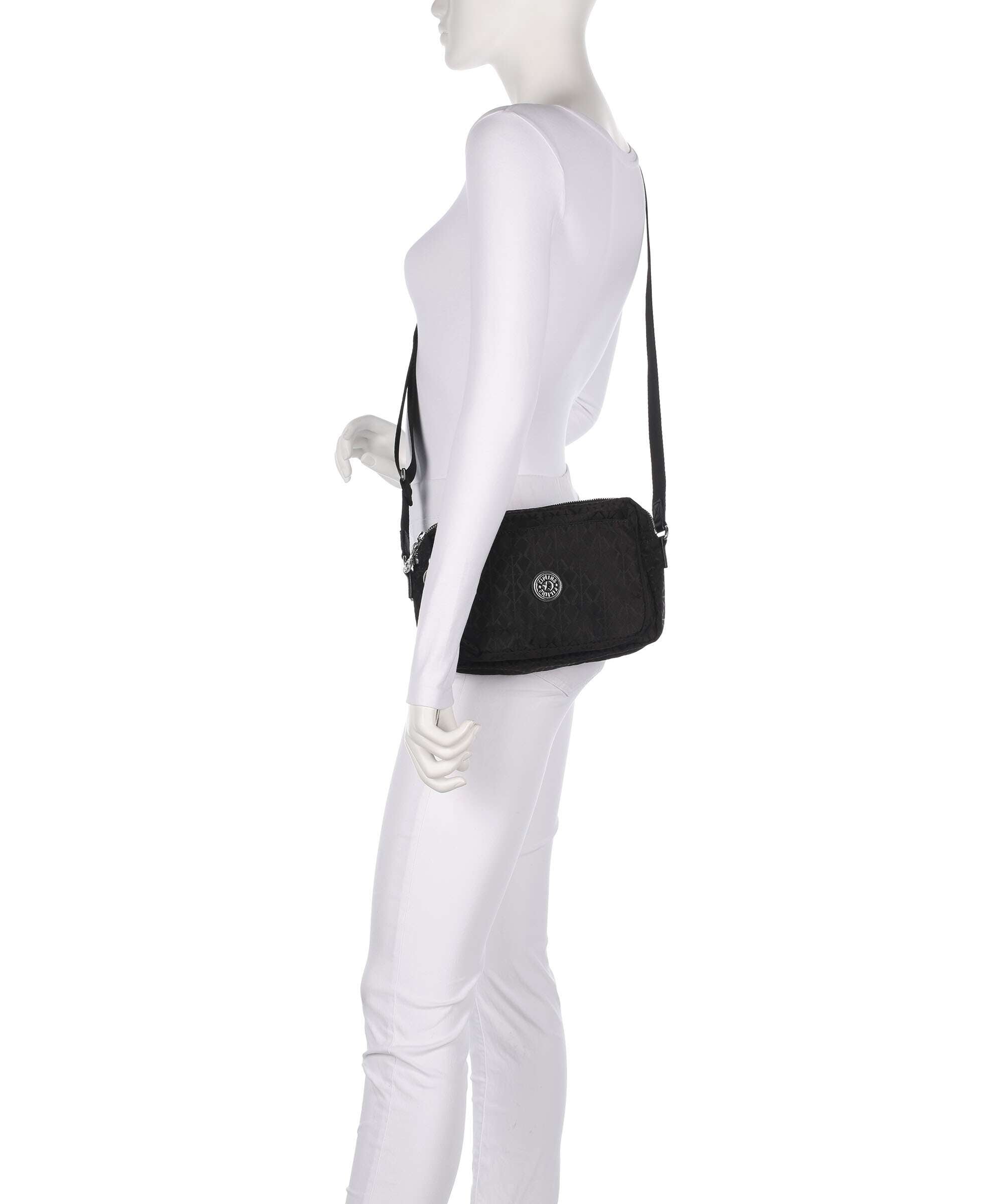 Kipling Elevated Abanu M Crossbody bag noir sign