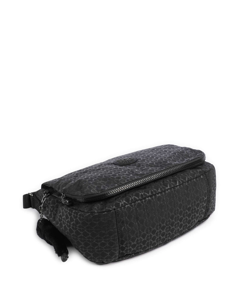 Kipling Basic Earthbeat M Shoulder bag signature embossed