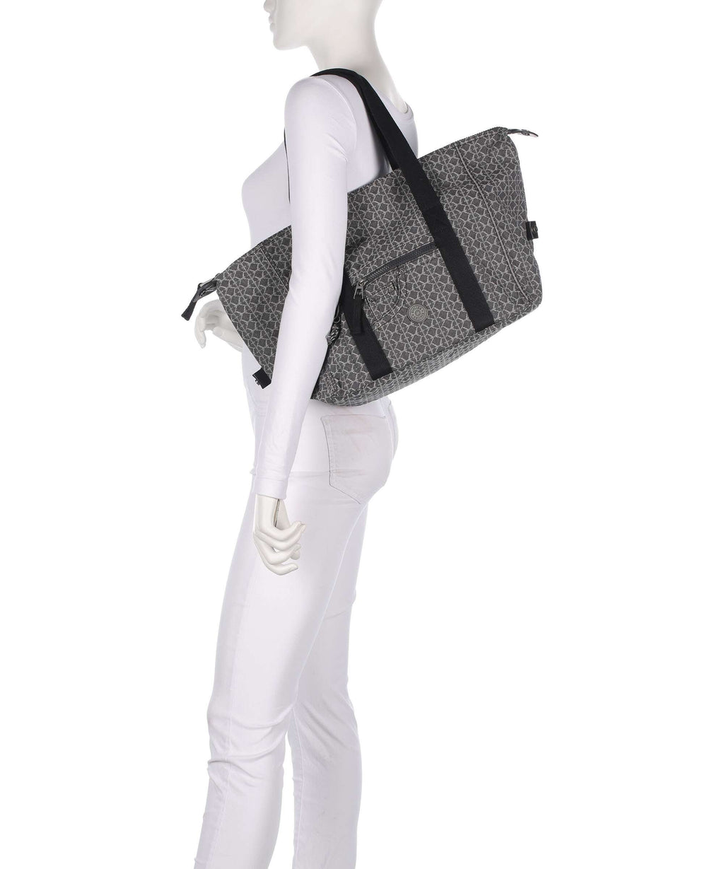 Kipling Denim Love Casual Art Tote bag grey/denim