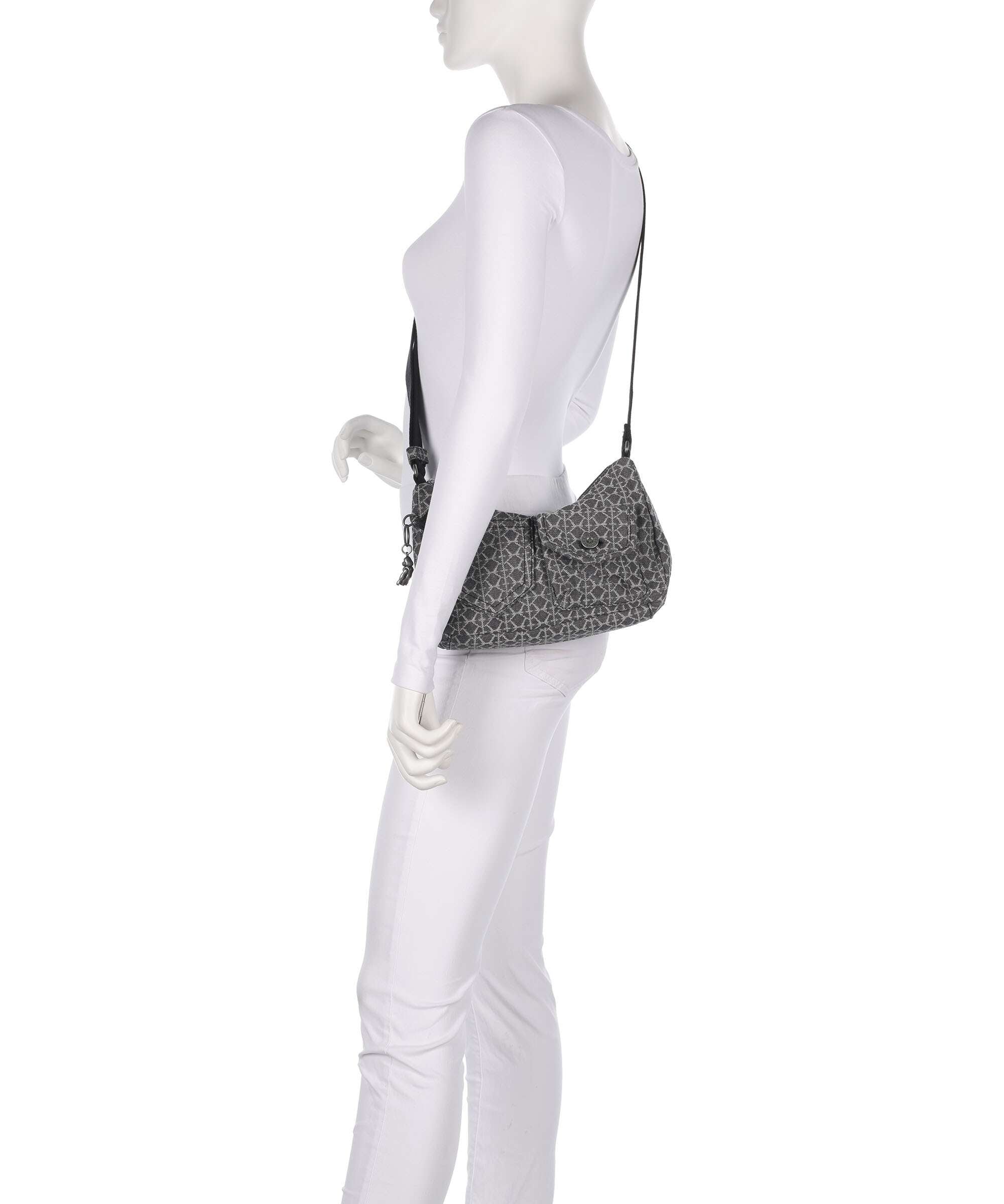 Kipling Denim Love Kenda Crossbody bag grey/denim