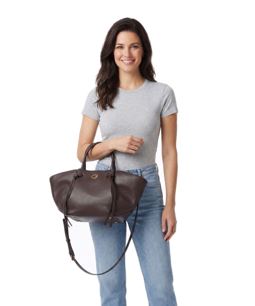 Guess Allegra Girlfriend Handbag brown