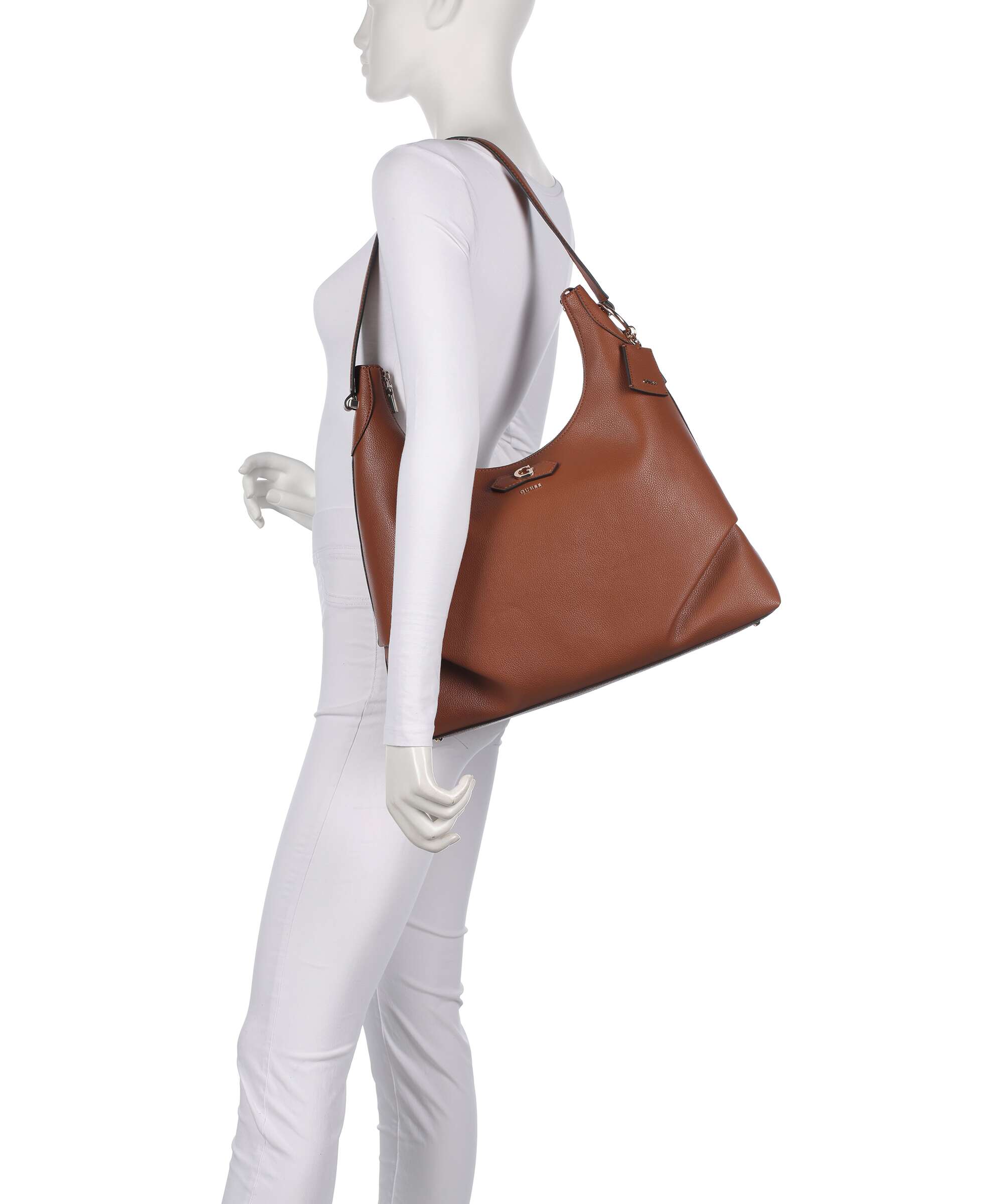 Guess Suzy Hobo bag cognac