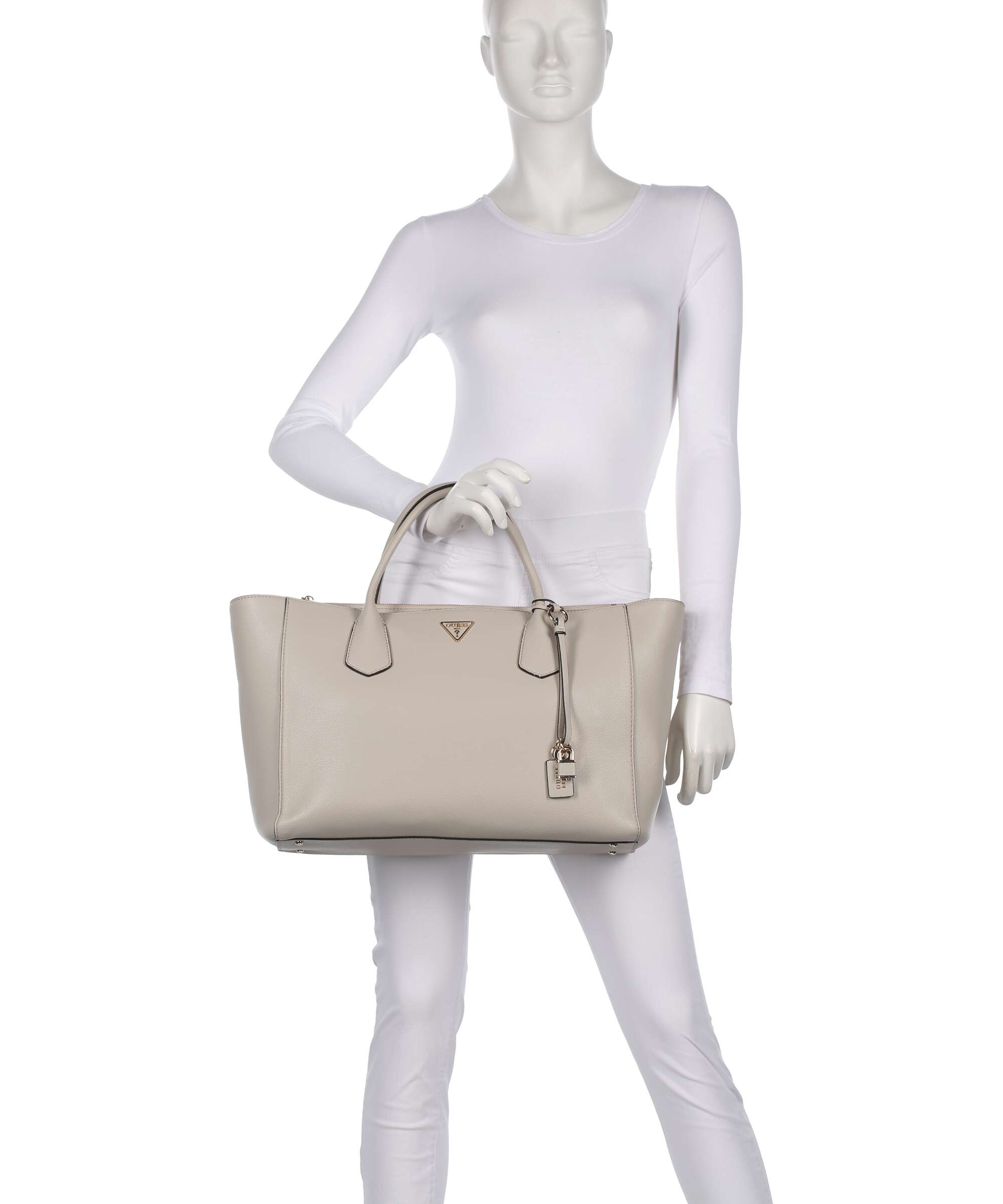 Guess Marissa Tech Handbag bone