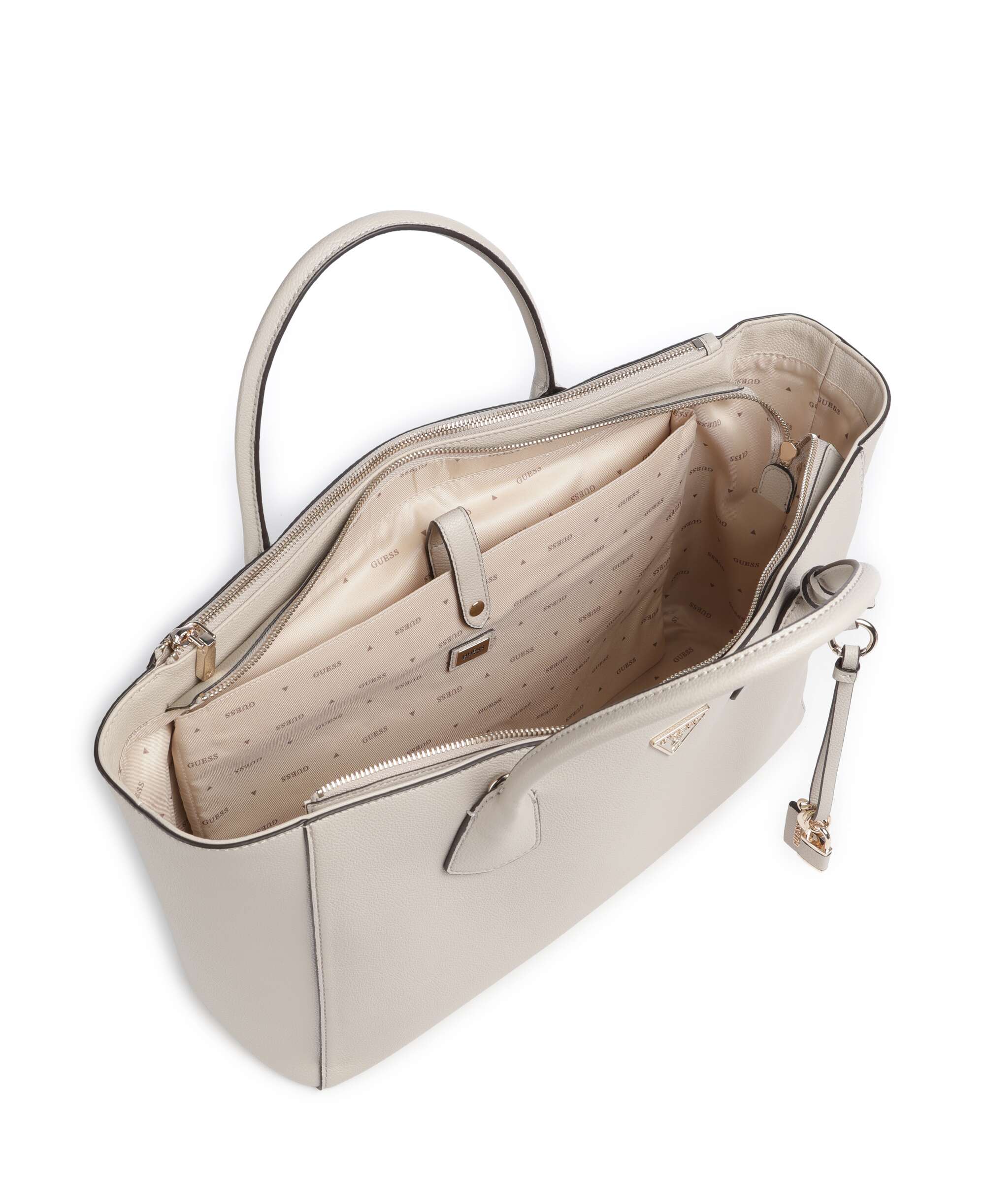 Guess Marissa Tech Handbag bone