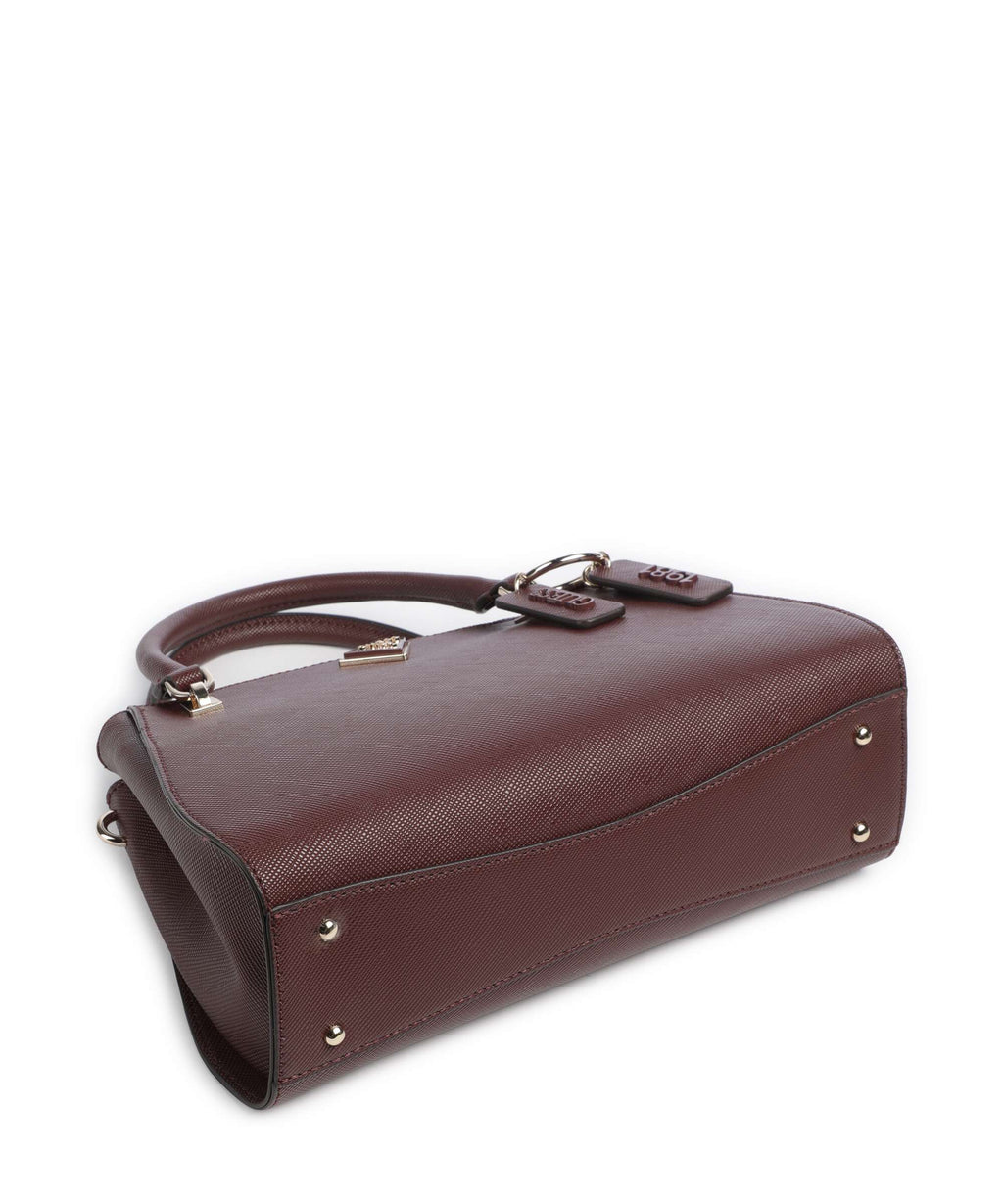 Guess Noelle II Luxury Handbag burgundy
