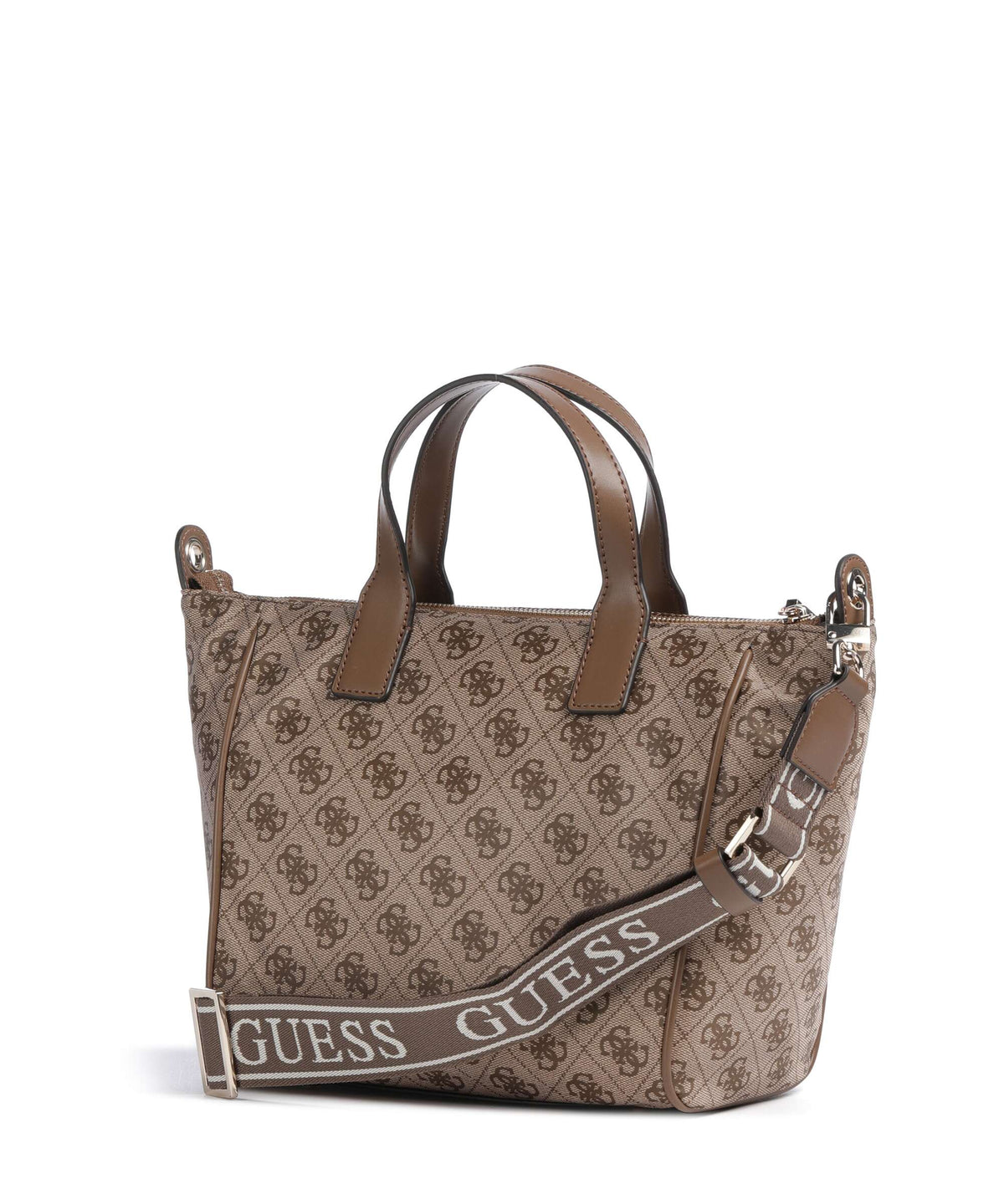 Guess Adrian Logo Small Handbag latte logo