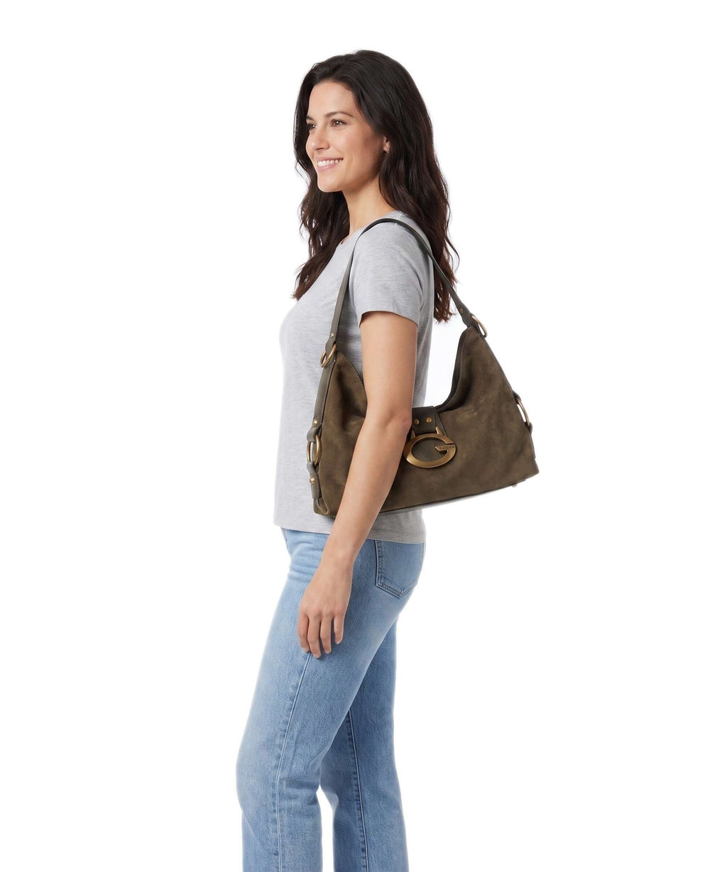 Guess Camden Hobo bag olive