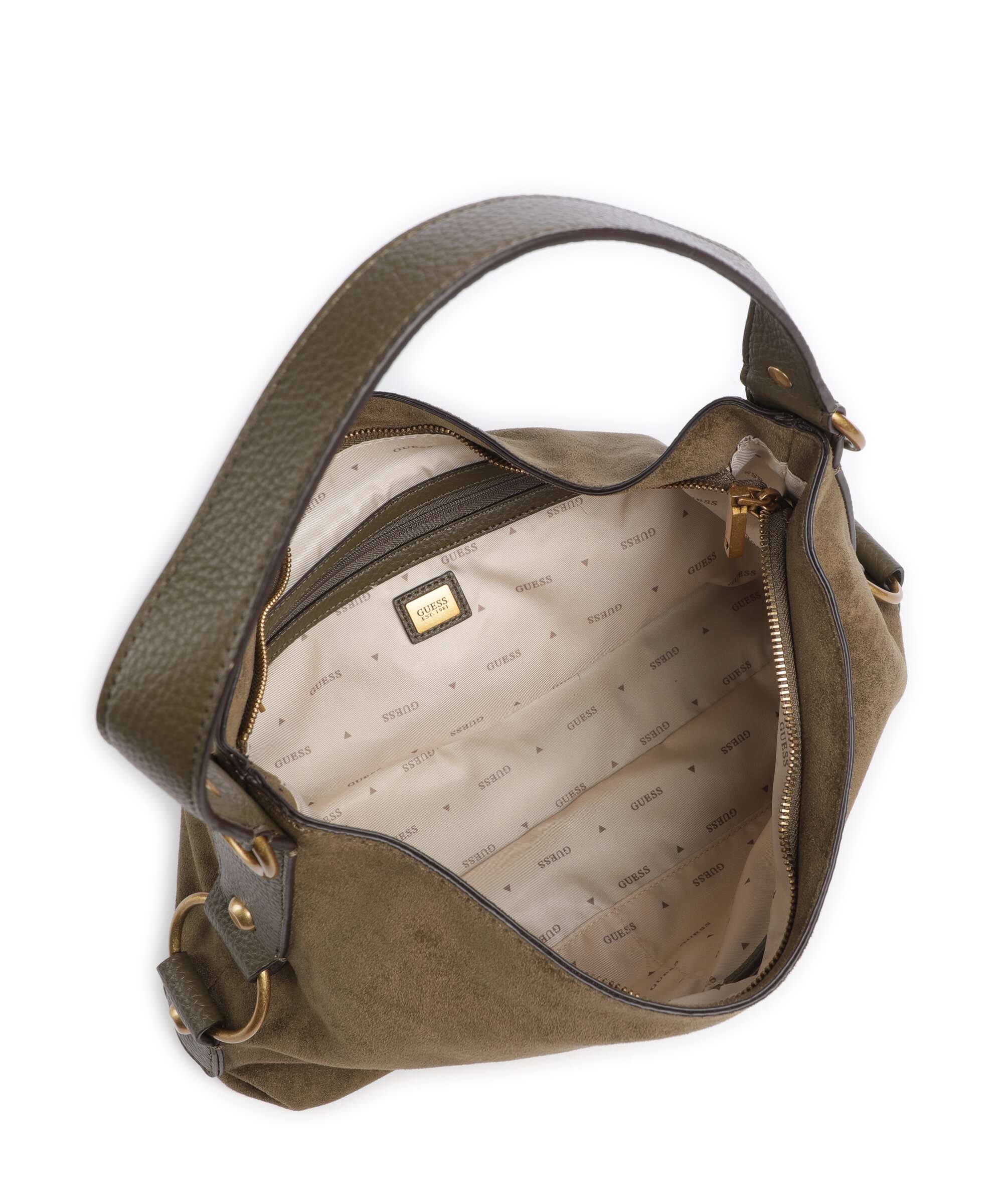 Guess Camden Hobo bag olive