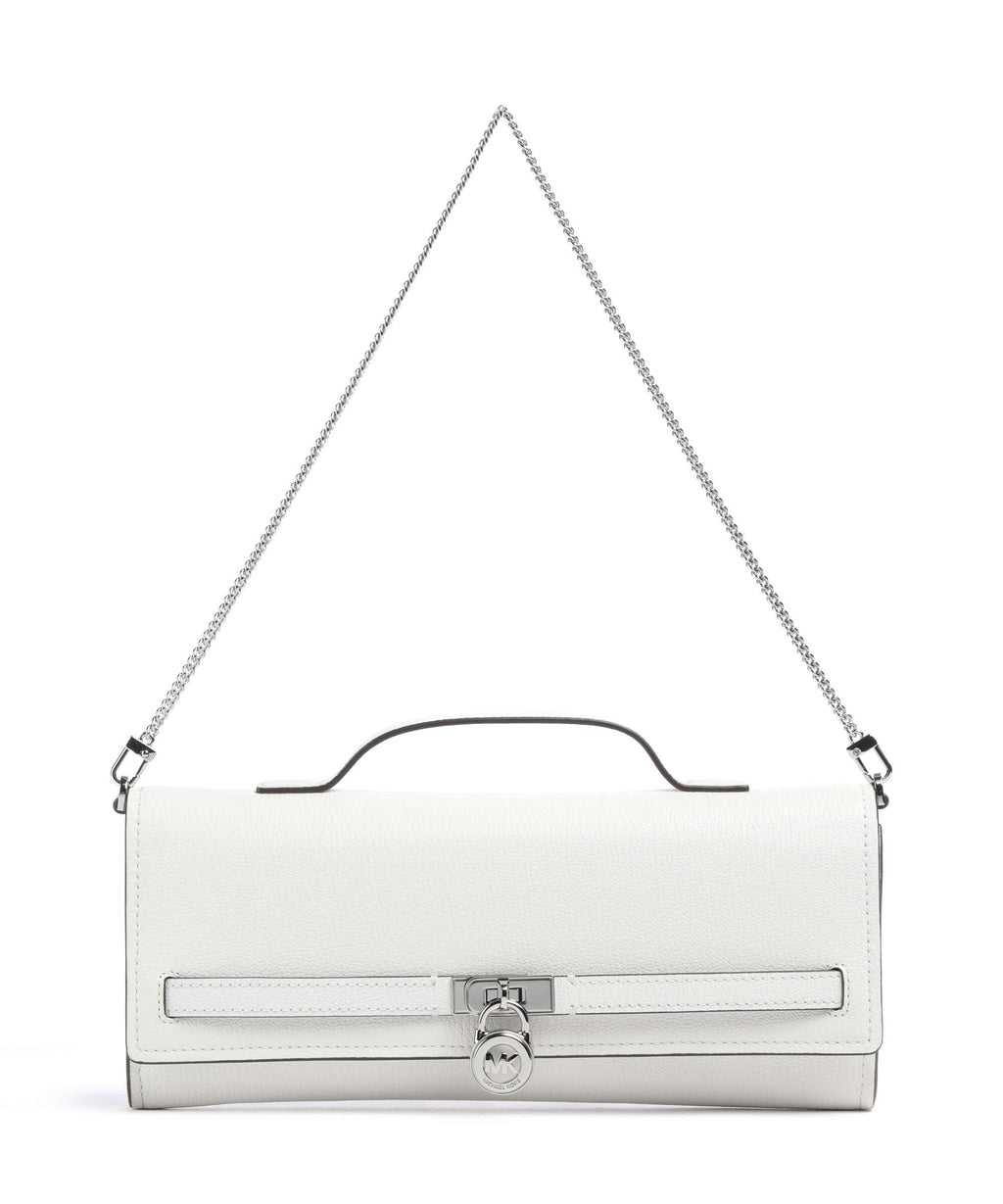 Michael Kors Hamilton Moderne Medium Shoulder bag optic white