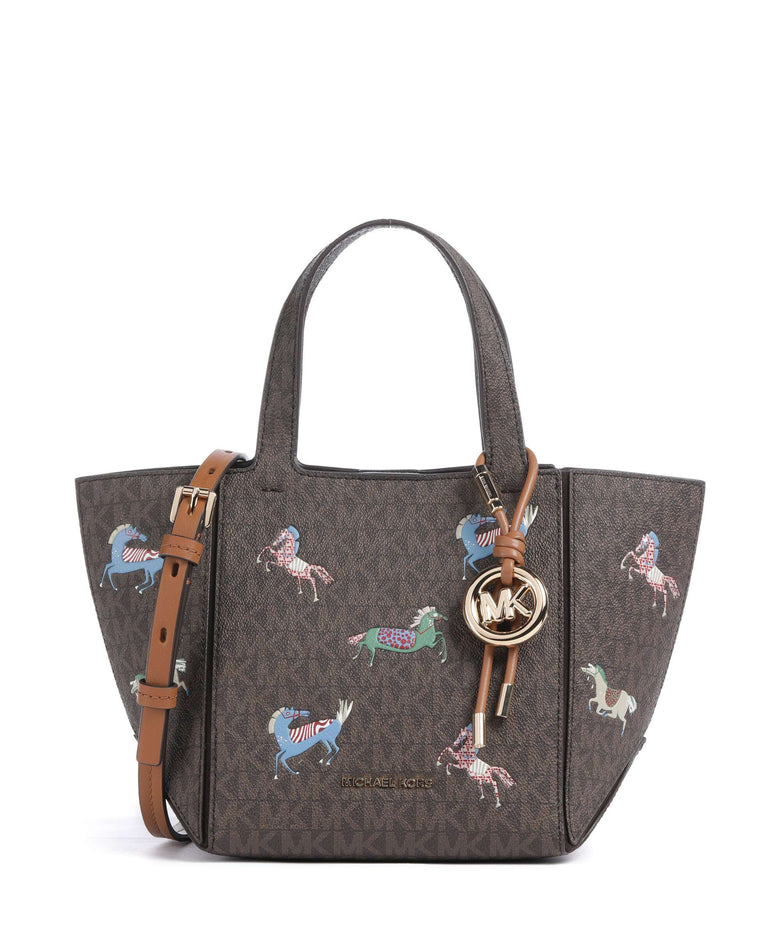 Michael Kors Jordi Small Handbag brown/acorn