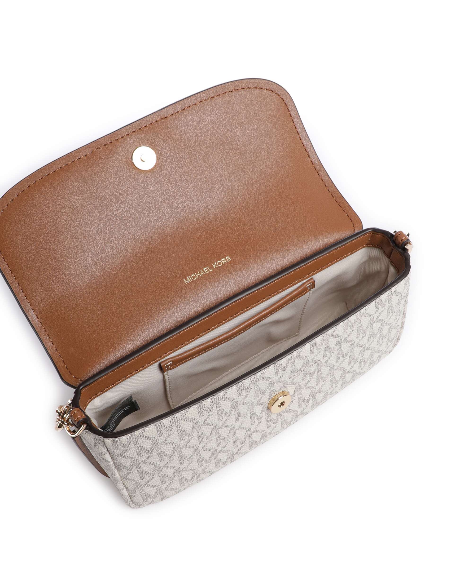 Michael Kors Nolita Small Crossbody bag vanilla/acrn