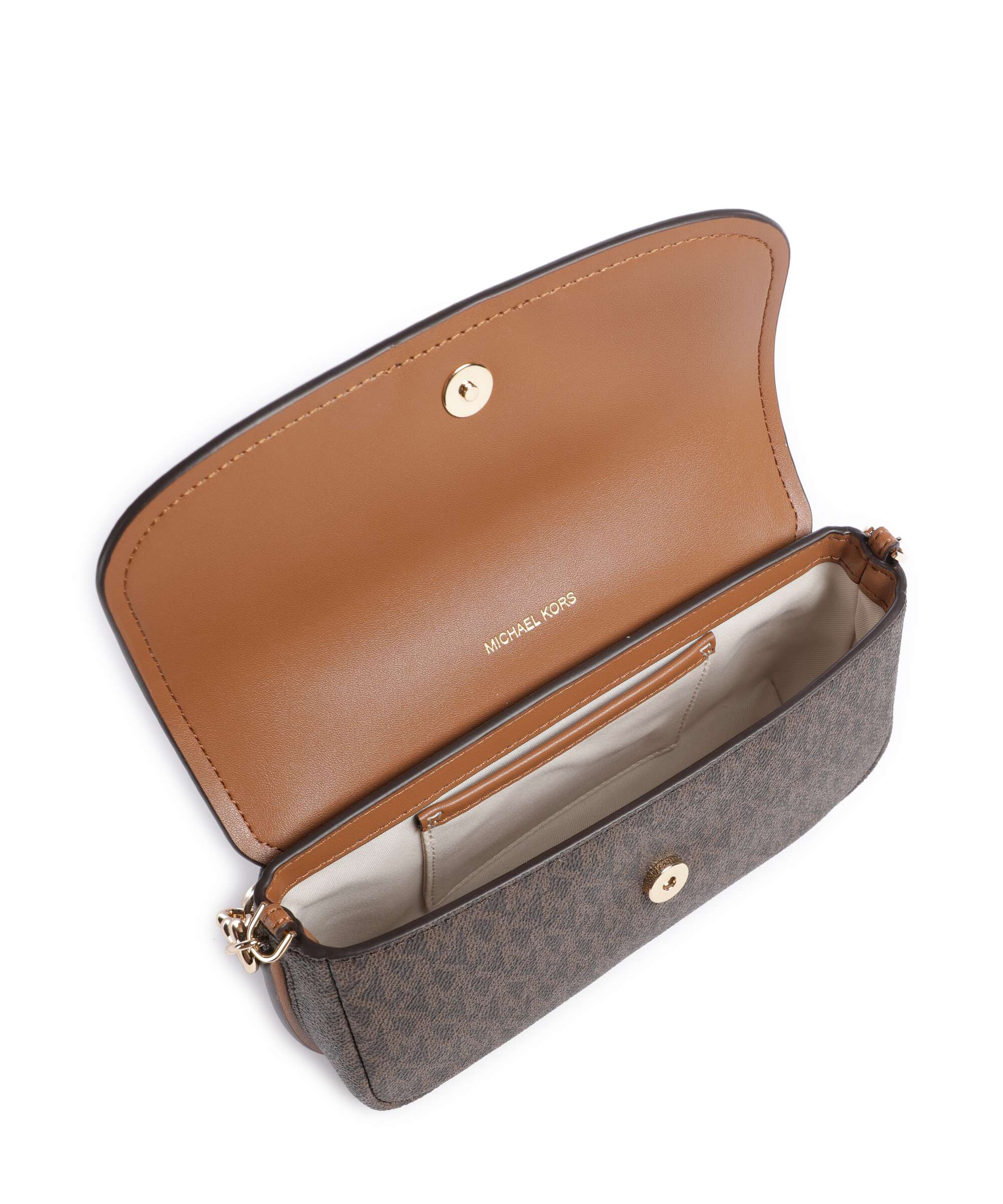 Michael Kors Nolita Small Crossbody bag brown/acorn
