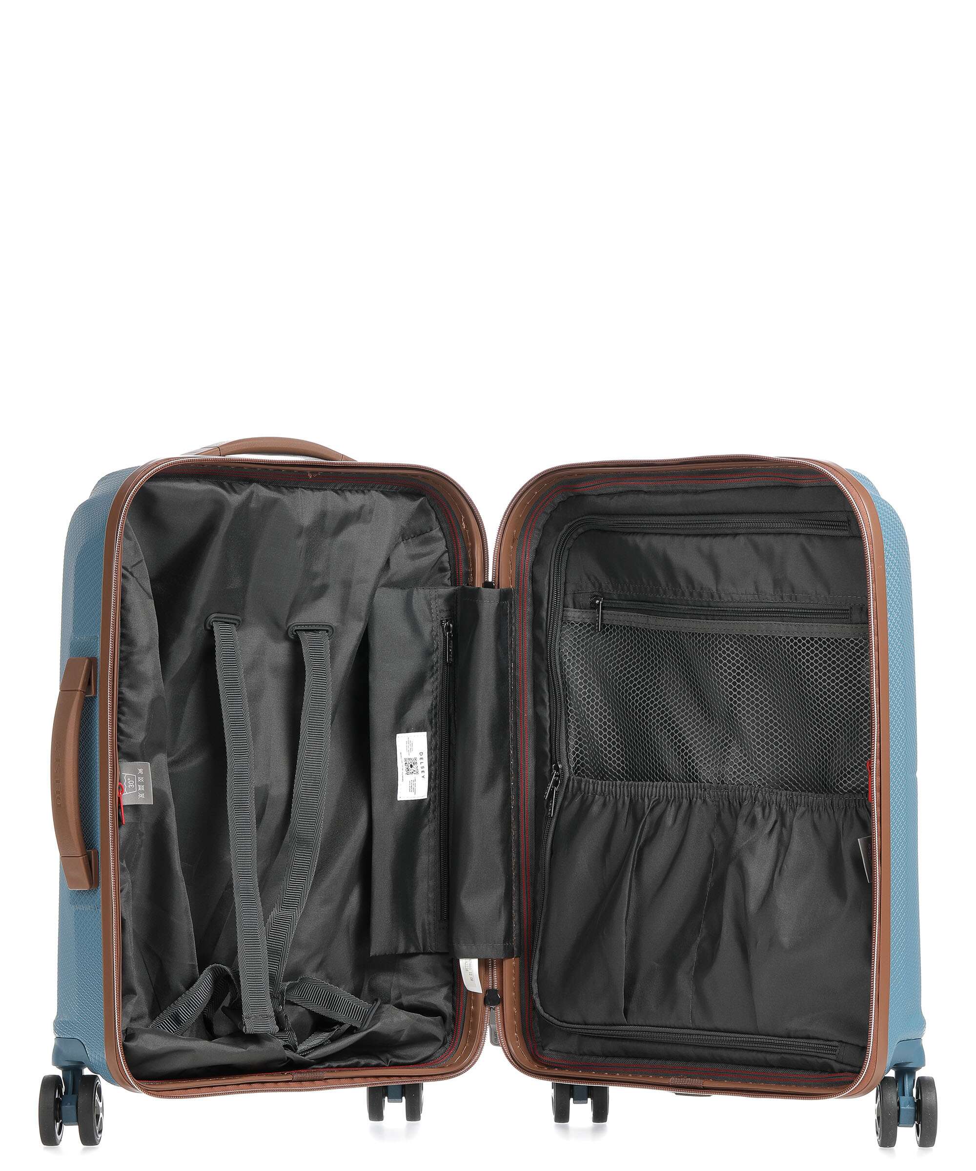 Delsey Paris Carrousel Slim Line Spinner (4 wheels) meerblau