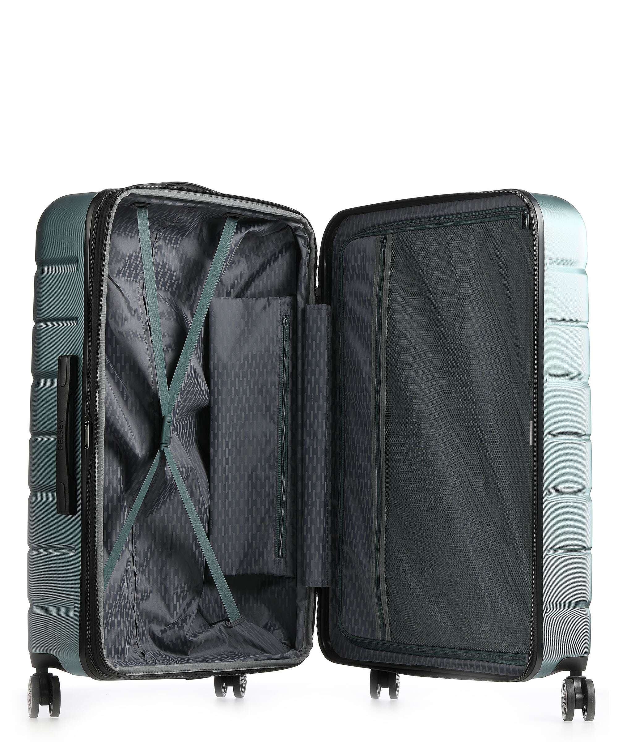 Delsey Paris Air Armour Spinner (4 wheels) grün