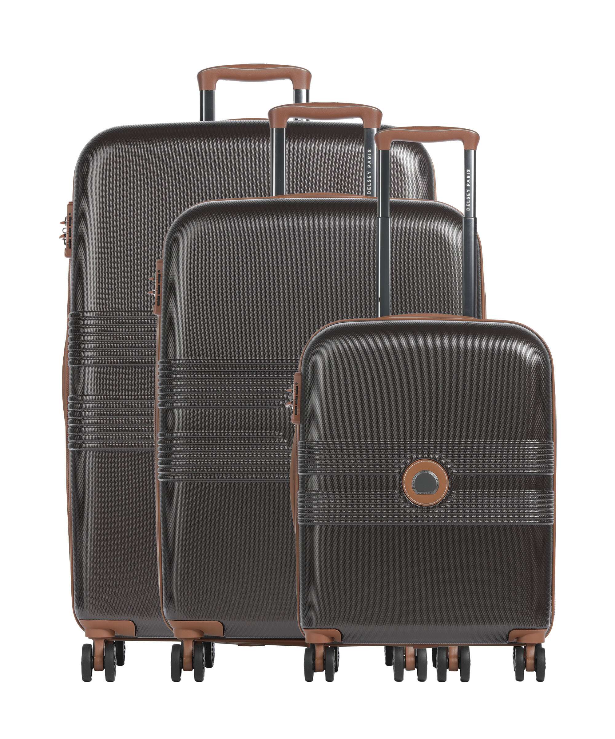 Delsey Paris Flanerie SE Suitcase set (4 wheels) chocolate