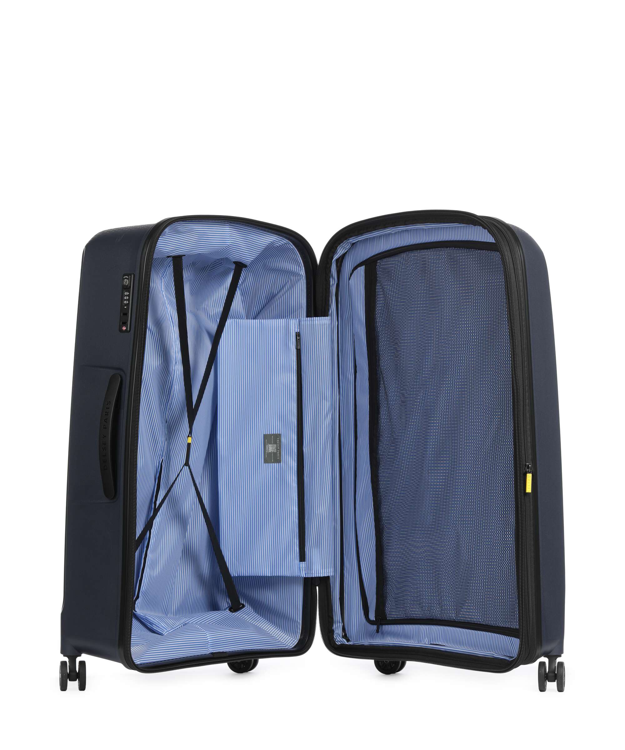 Delsey Paris Belmont Plus Spinner (4 wheels) blue